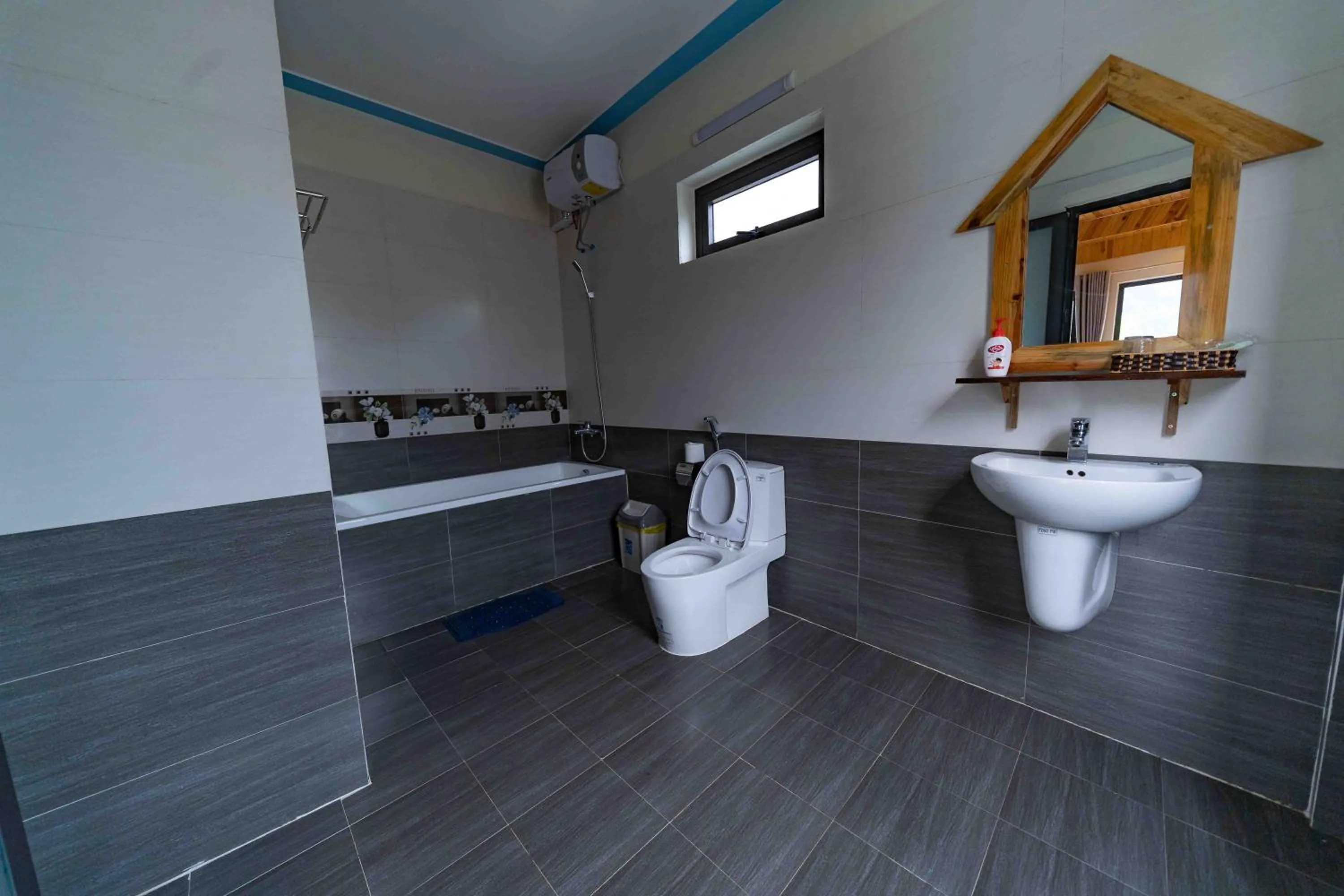 Toilet in Restful River Bungalow