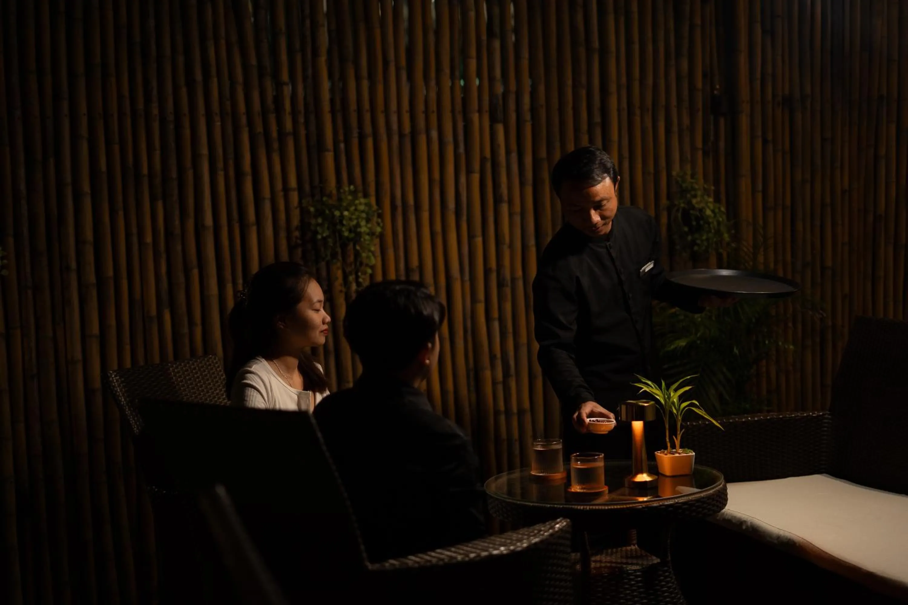 Lounge or bar in Sanctuary Hotel Luang Prabang