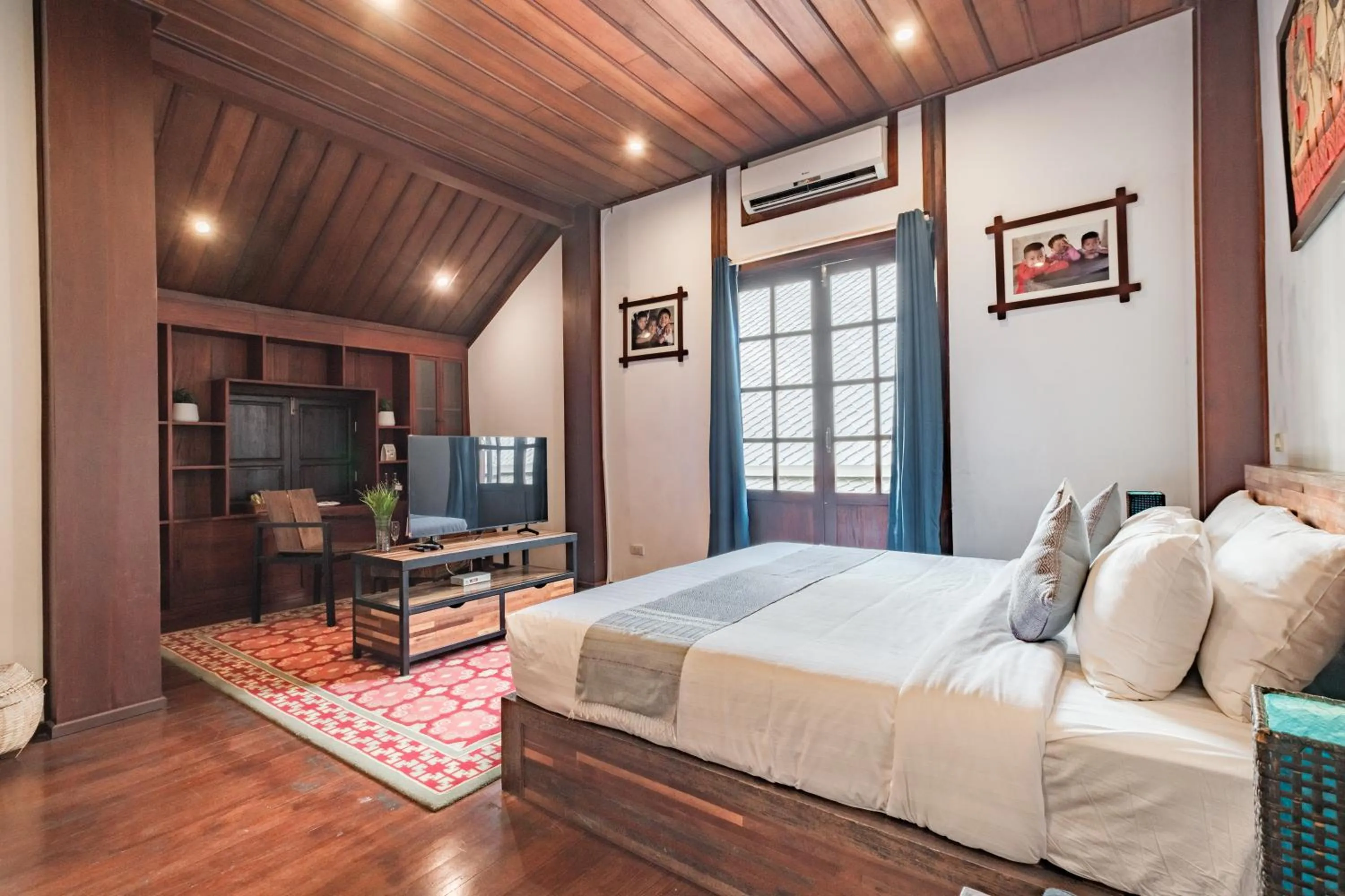 Bedroom, Bed in Sanctuary Hotel Luang Prabang