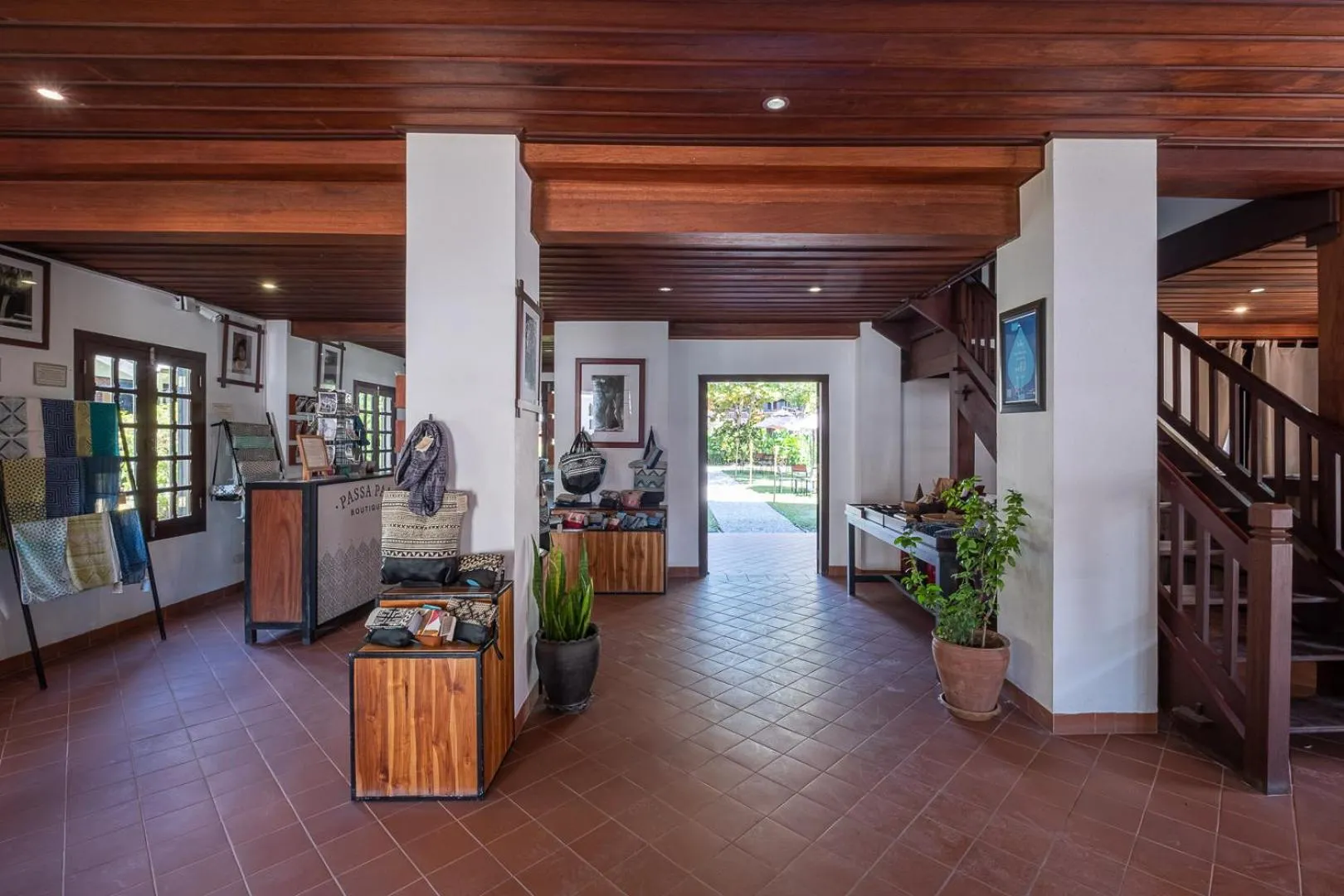 Lobby or reception in Sanctuary Hotel Luang Prabang