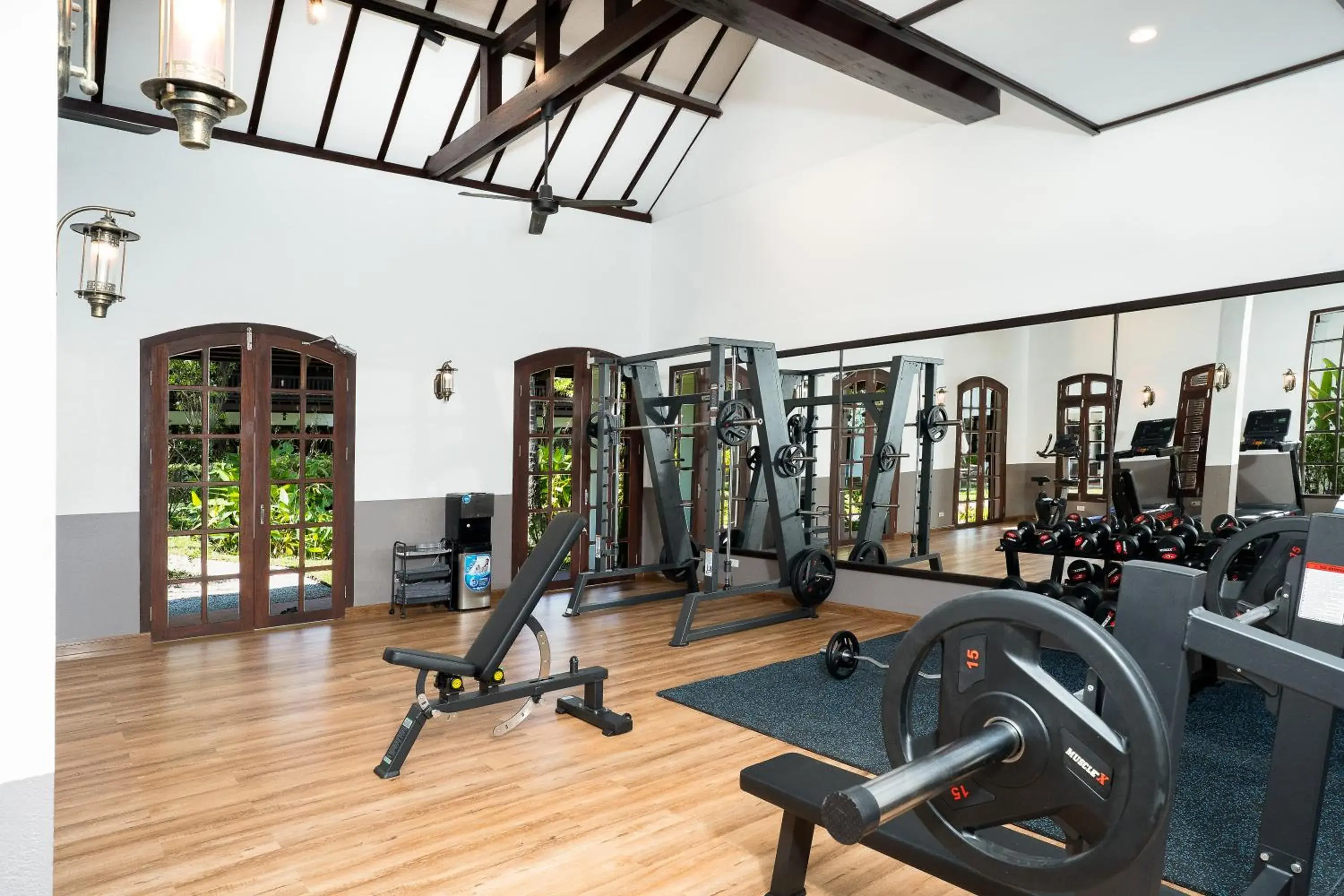 Fitness centre/facilities in Sanctuary Hotel Luang Prabang Fitness centre/facilities in Sanctuary Hotel Luang Prabang