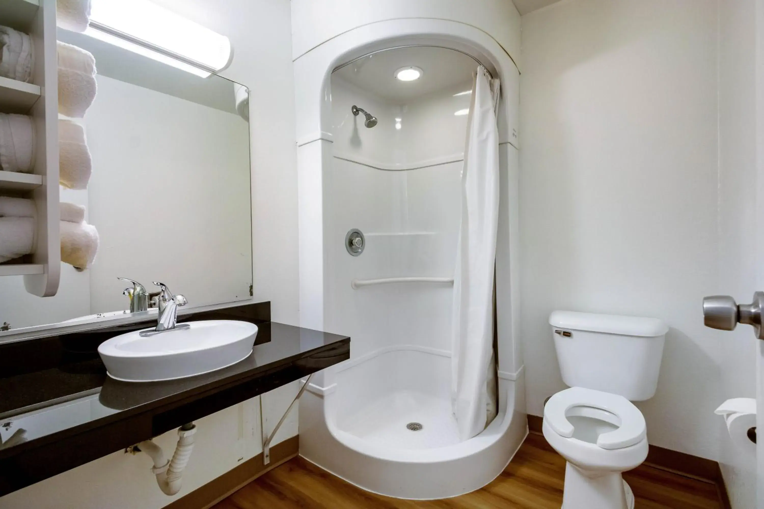 Toilet in Motel 6 Wendover Toilet in Motel 6 Wendover