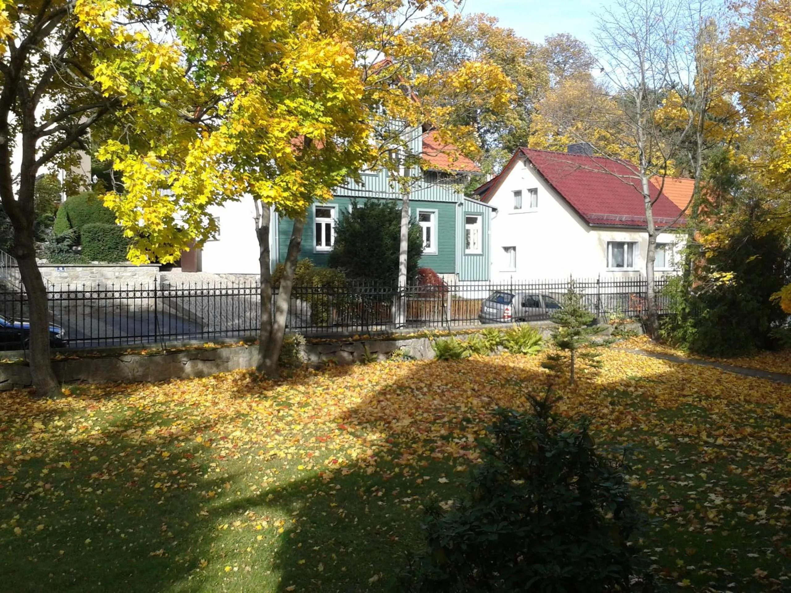 Garden in Pension Haus Marga