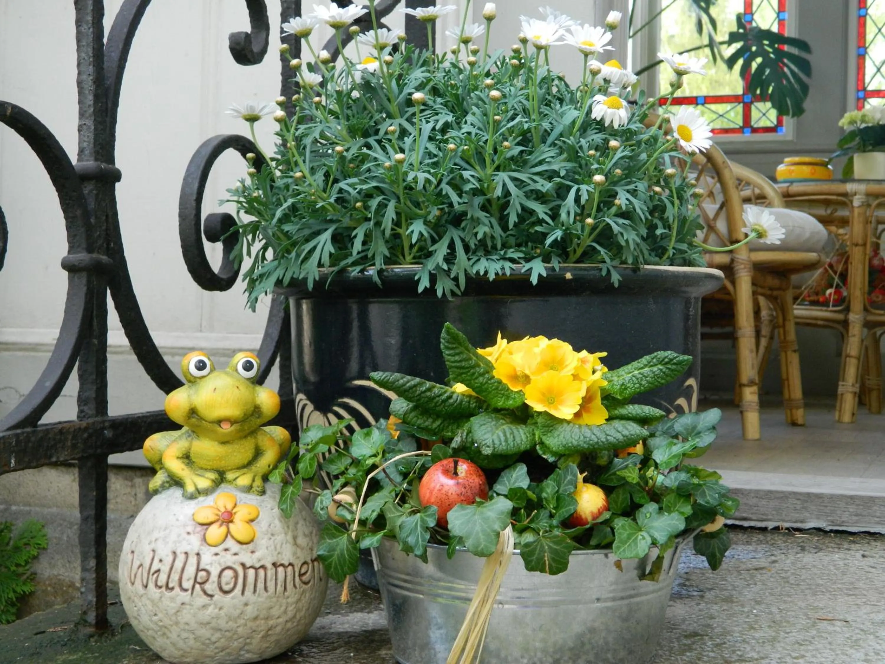 Decorative detail in Pension Haus Marga