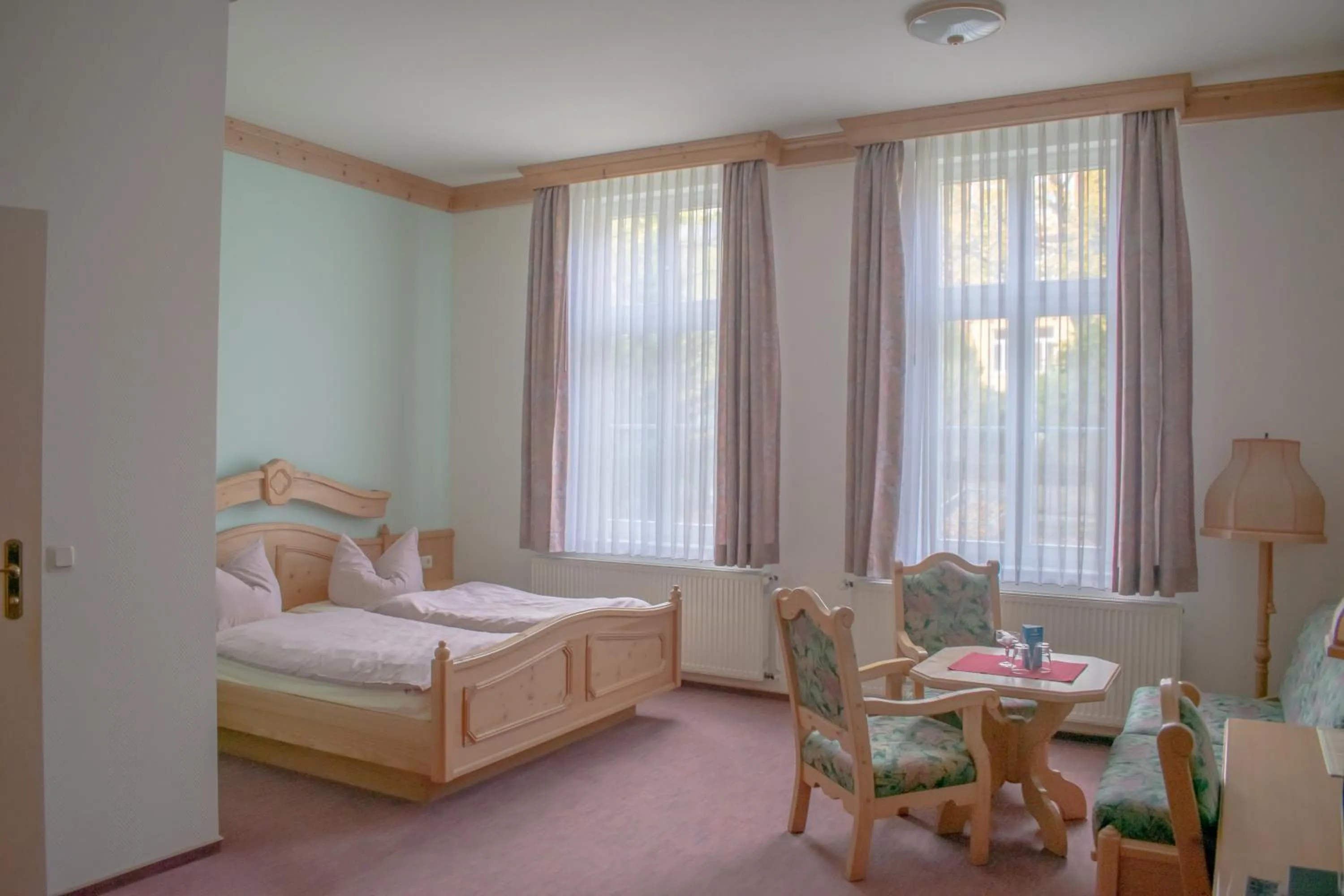 Bed in Pension Haus Marga