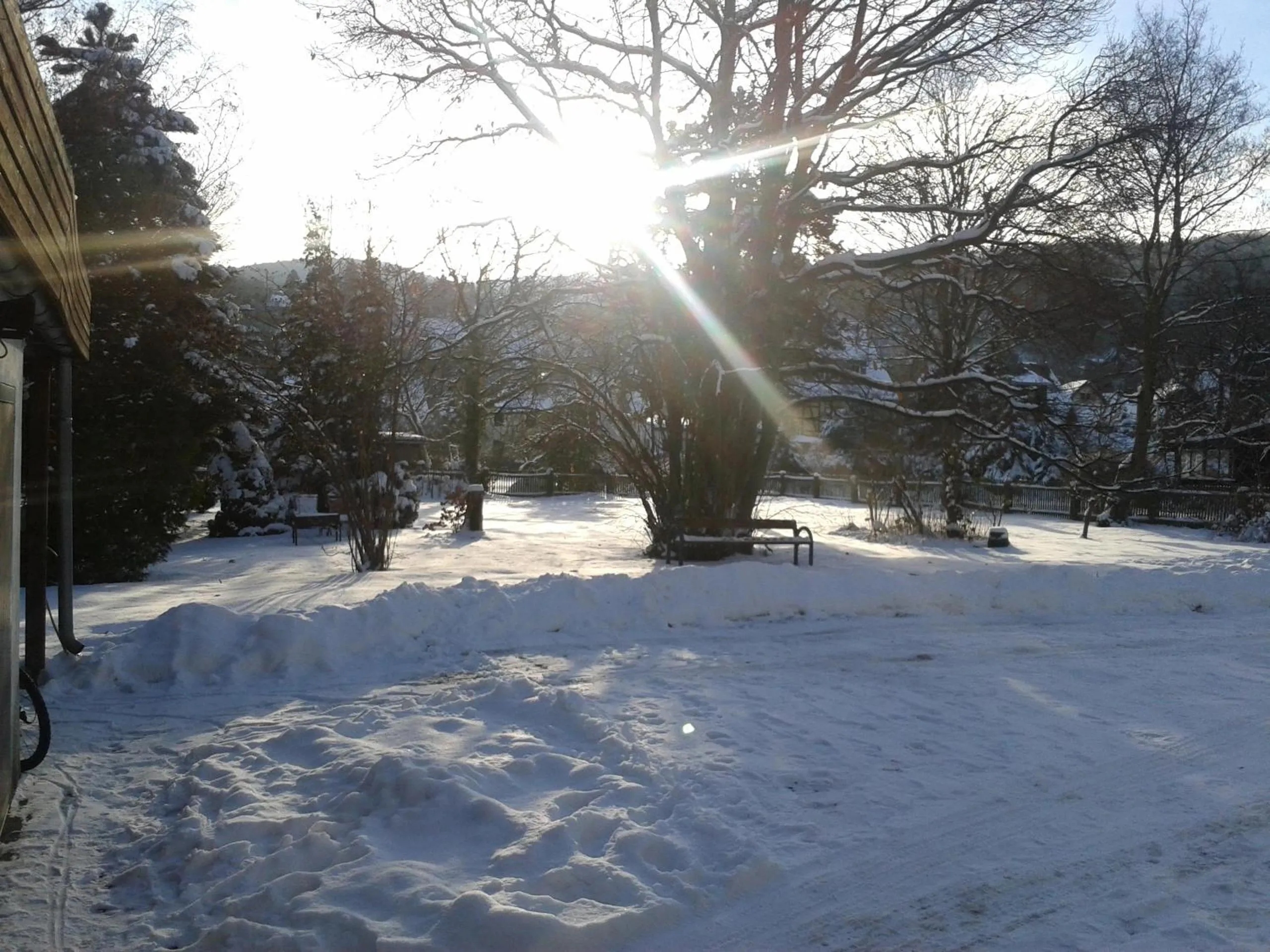 Winter in Pension Haus Marga