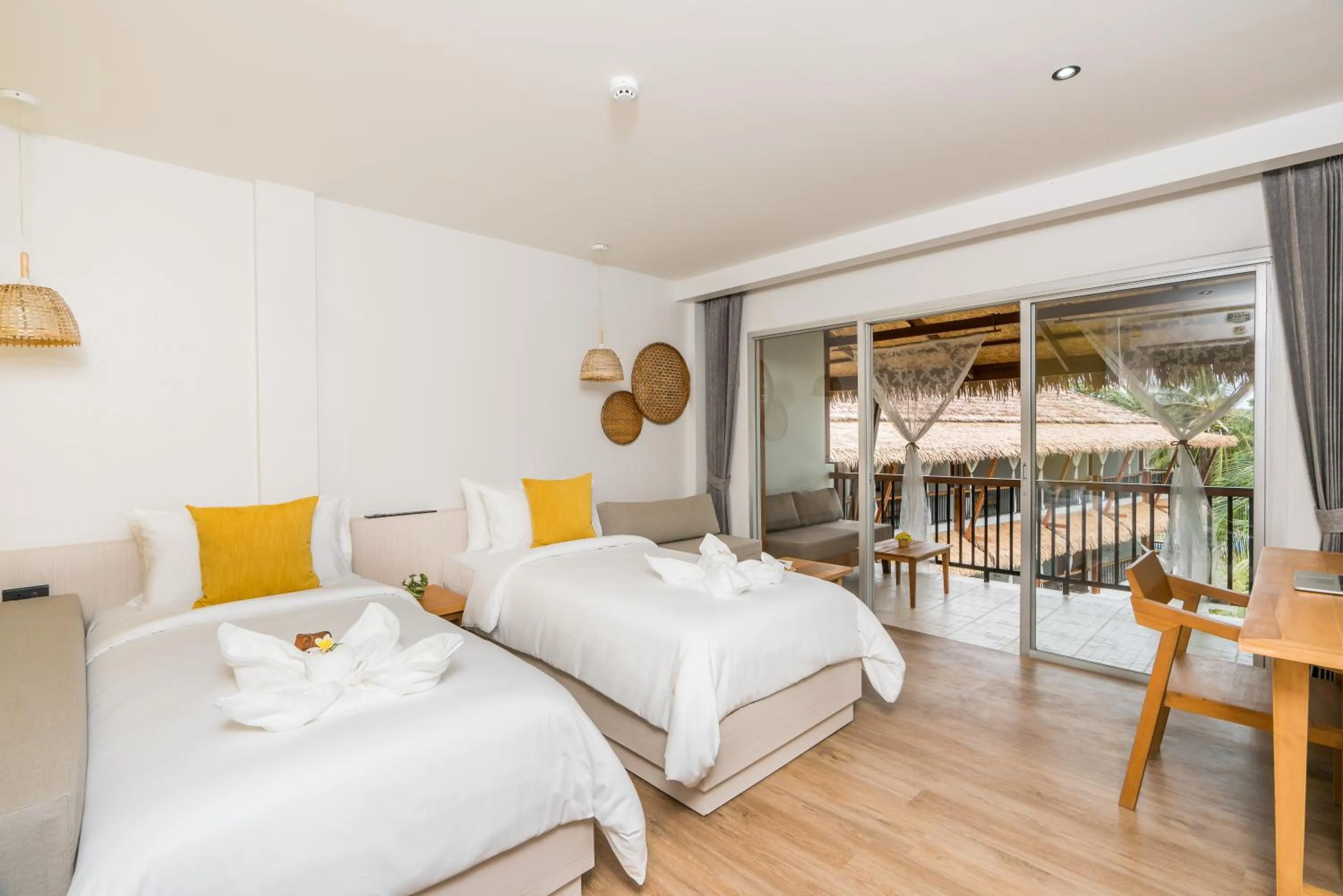 Bed in Princess Paradise Koh Phangan