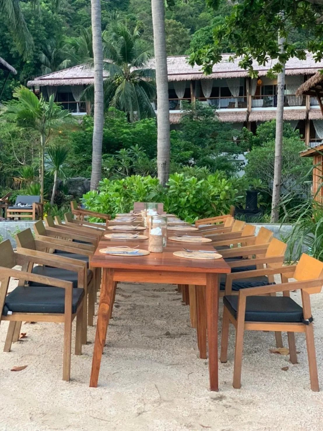 Dining area in Princess Paradise Koh Phangan