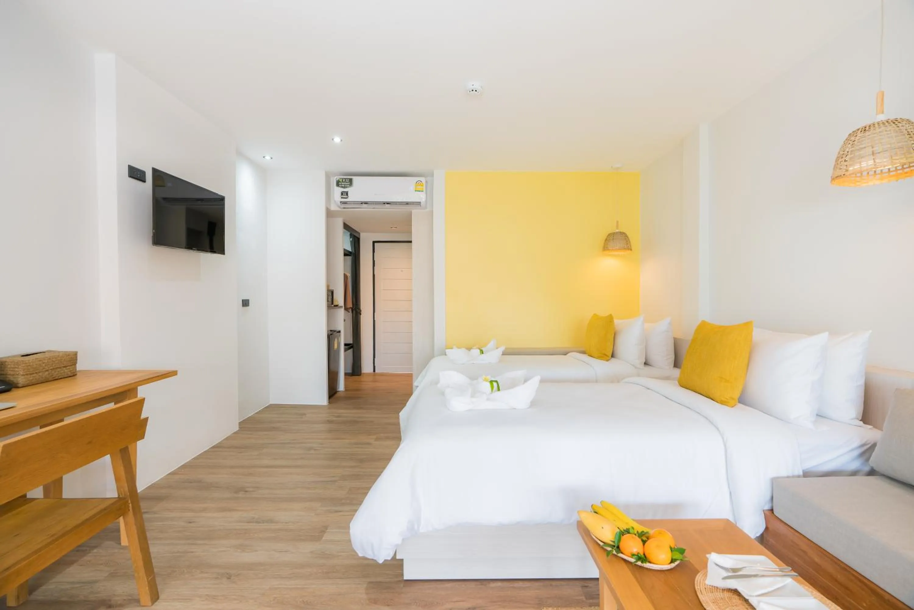 air conditioner, Bed in Princess Paradise Koh Phangan