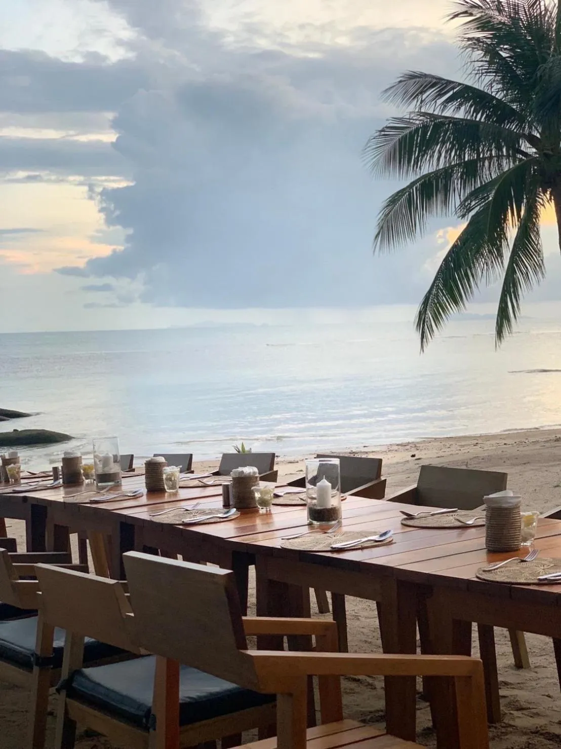 Dining area in Princess Paradise Koh Phangan