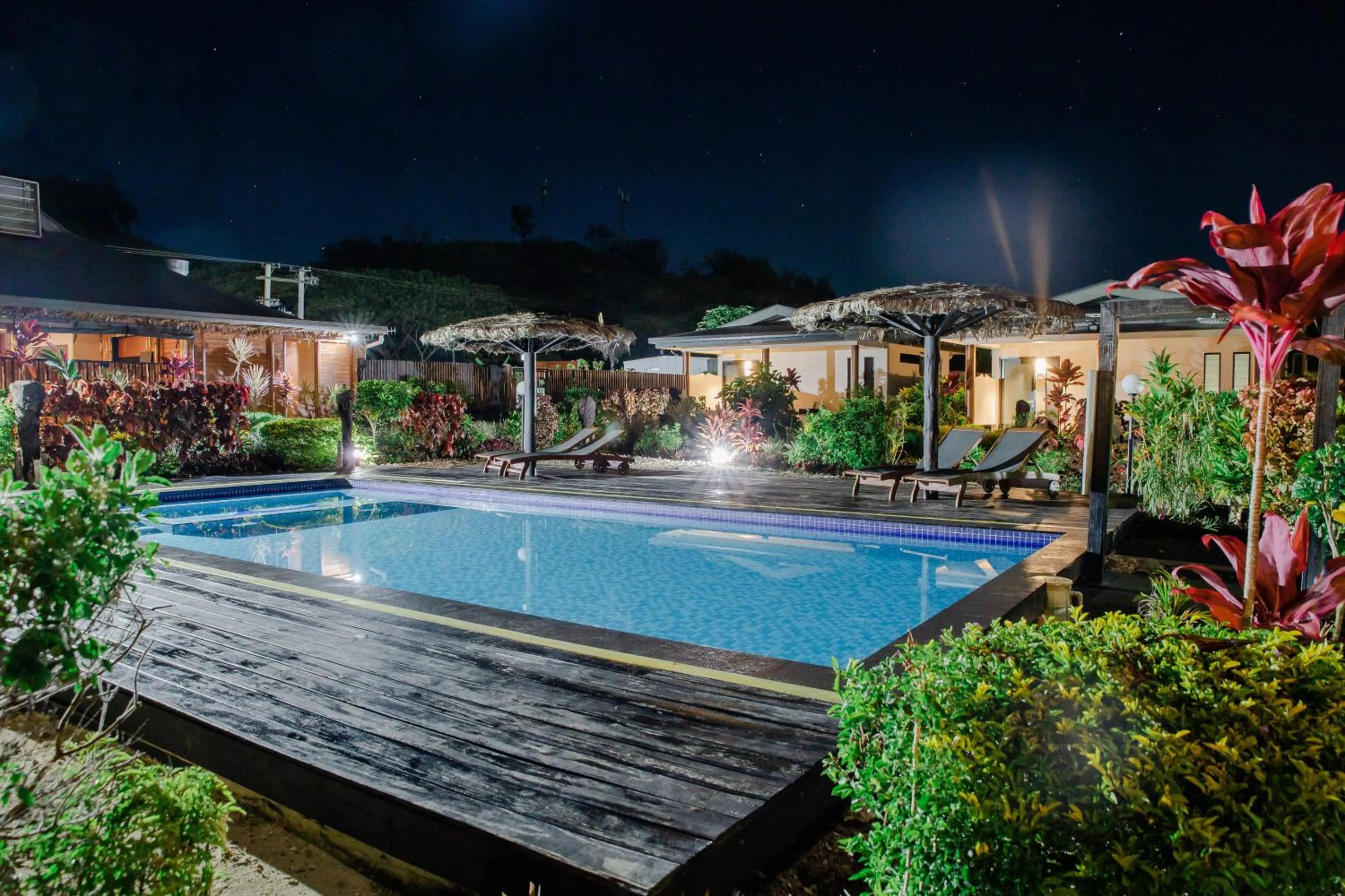 Swimming pool in Seatiki Resort Fiji