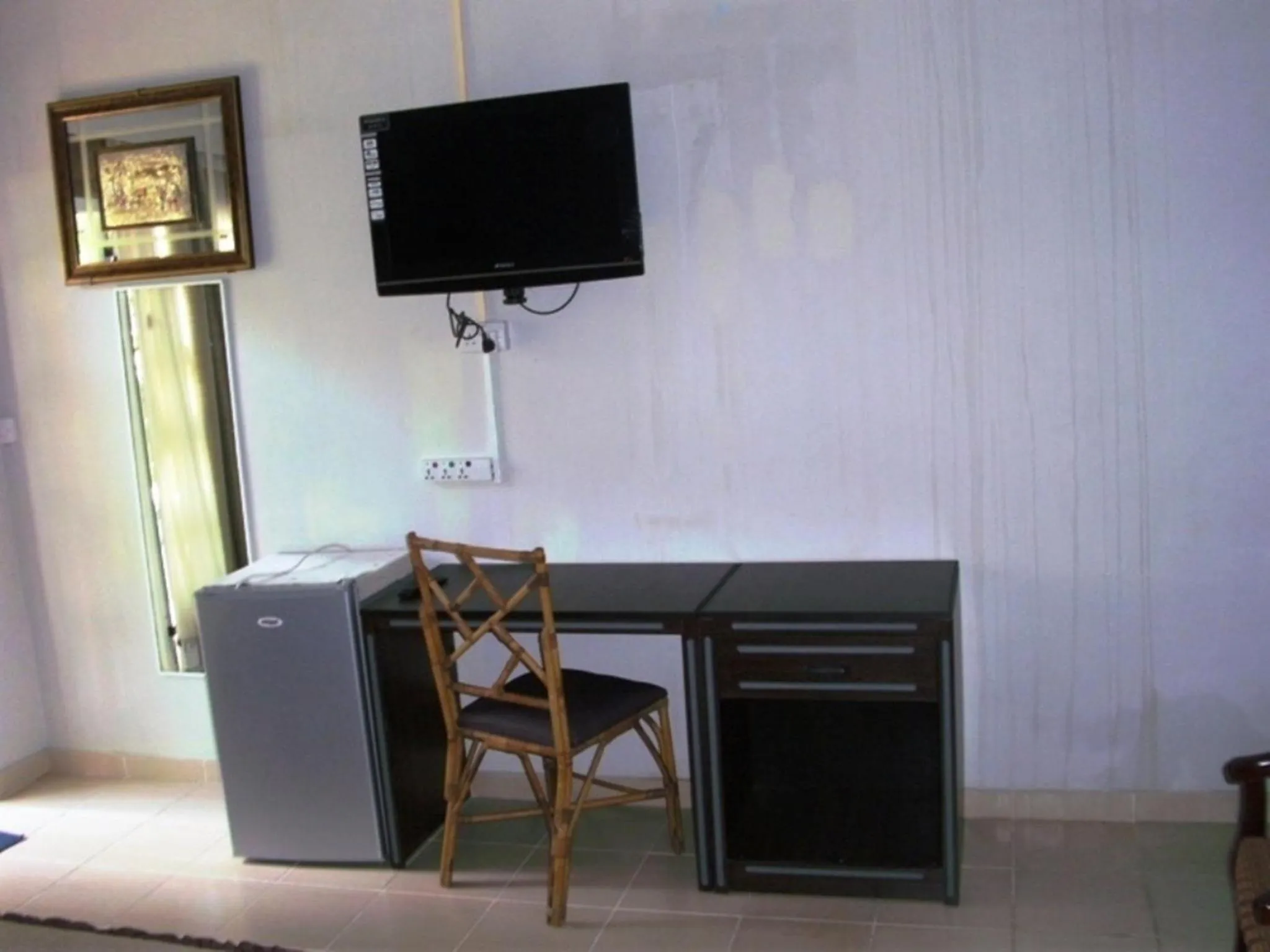 Seating area in Auberge Le Saladier