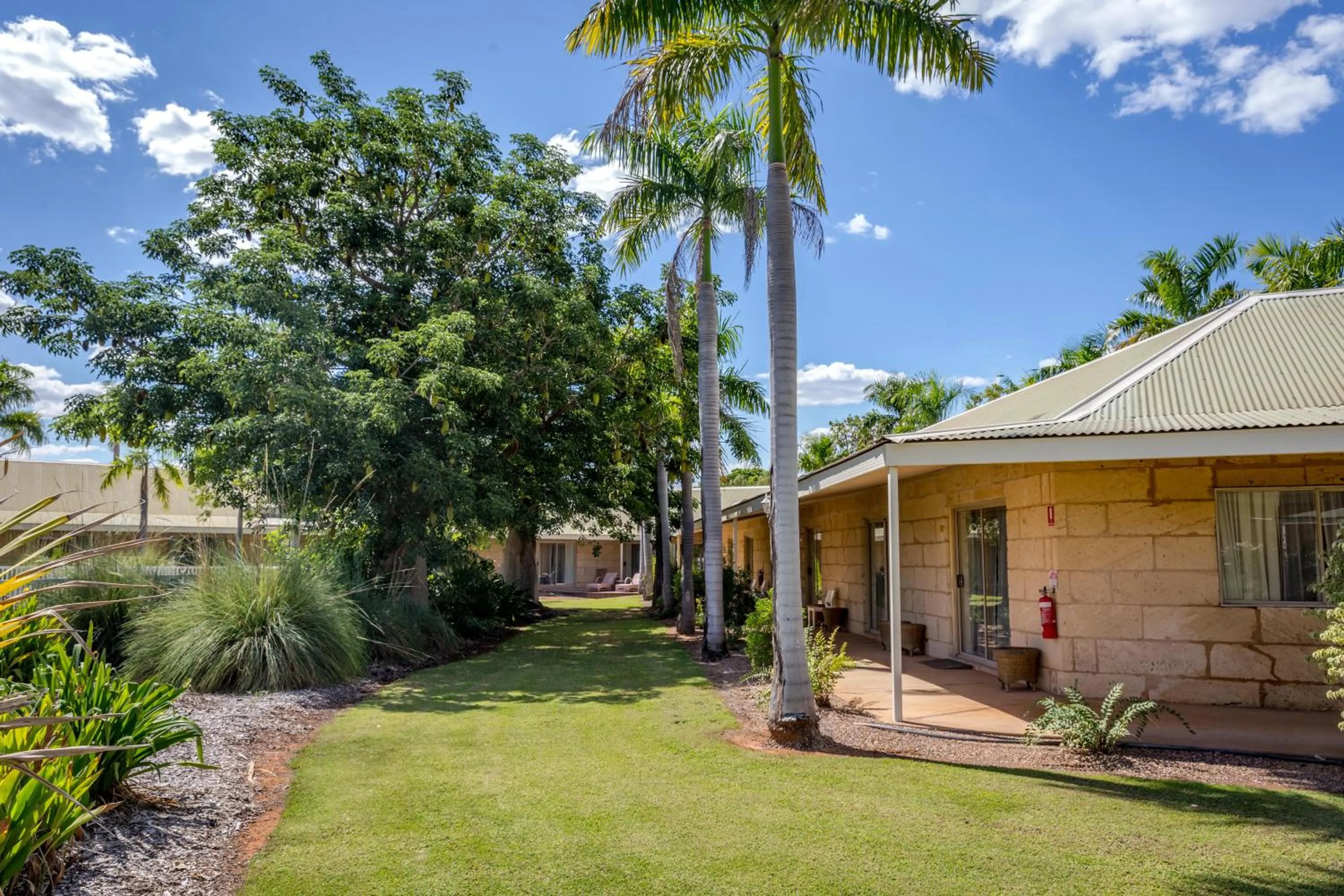 Garden view in The Kimberley Grande Resort