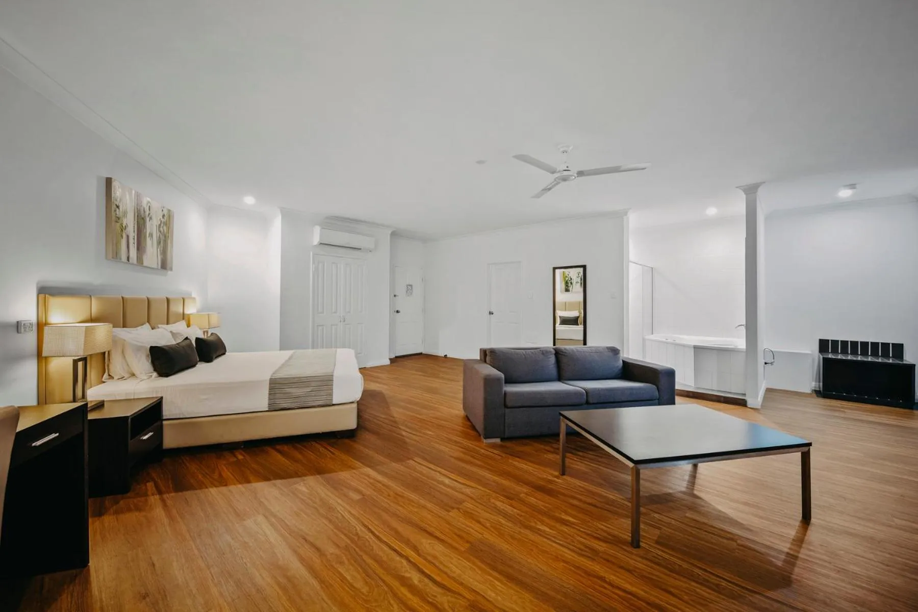 Bed in The Kimberley Grande Resort