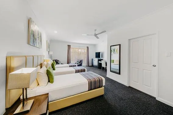 Bed in The Kimberley Grande Resort