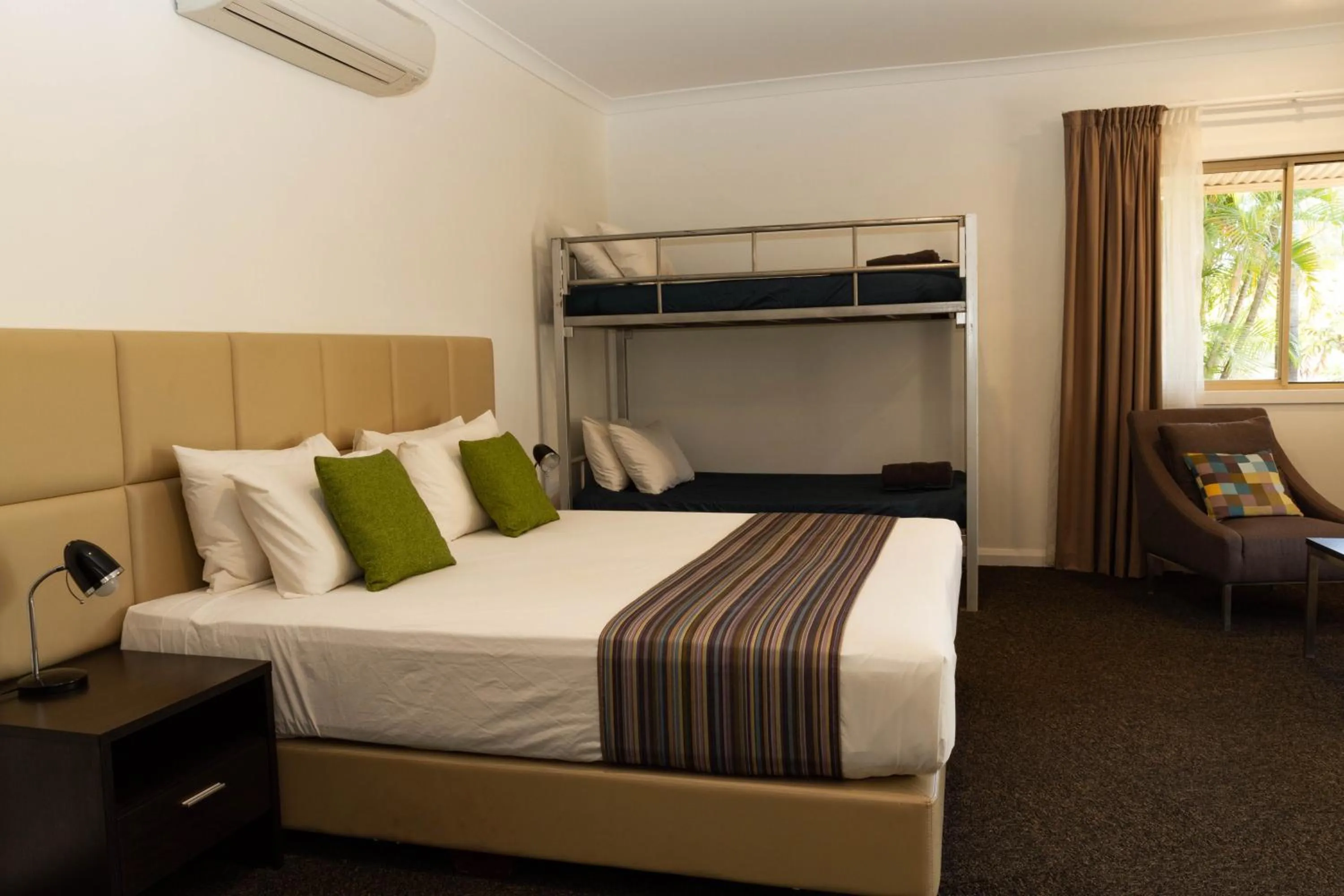 Bed in The Kimberley Grande Resort