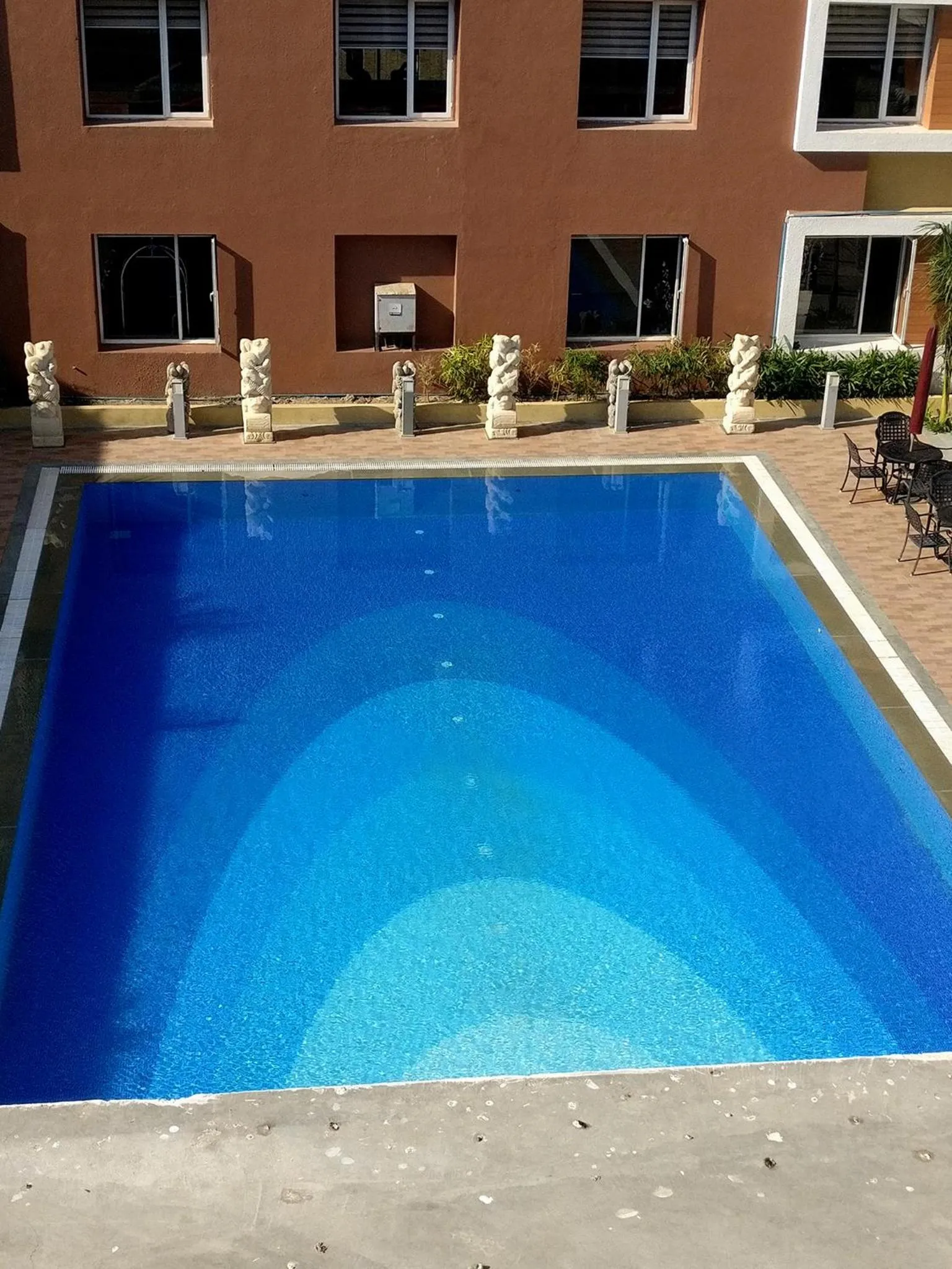 Swimming pool in Club Mahindra Dwarka