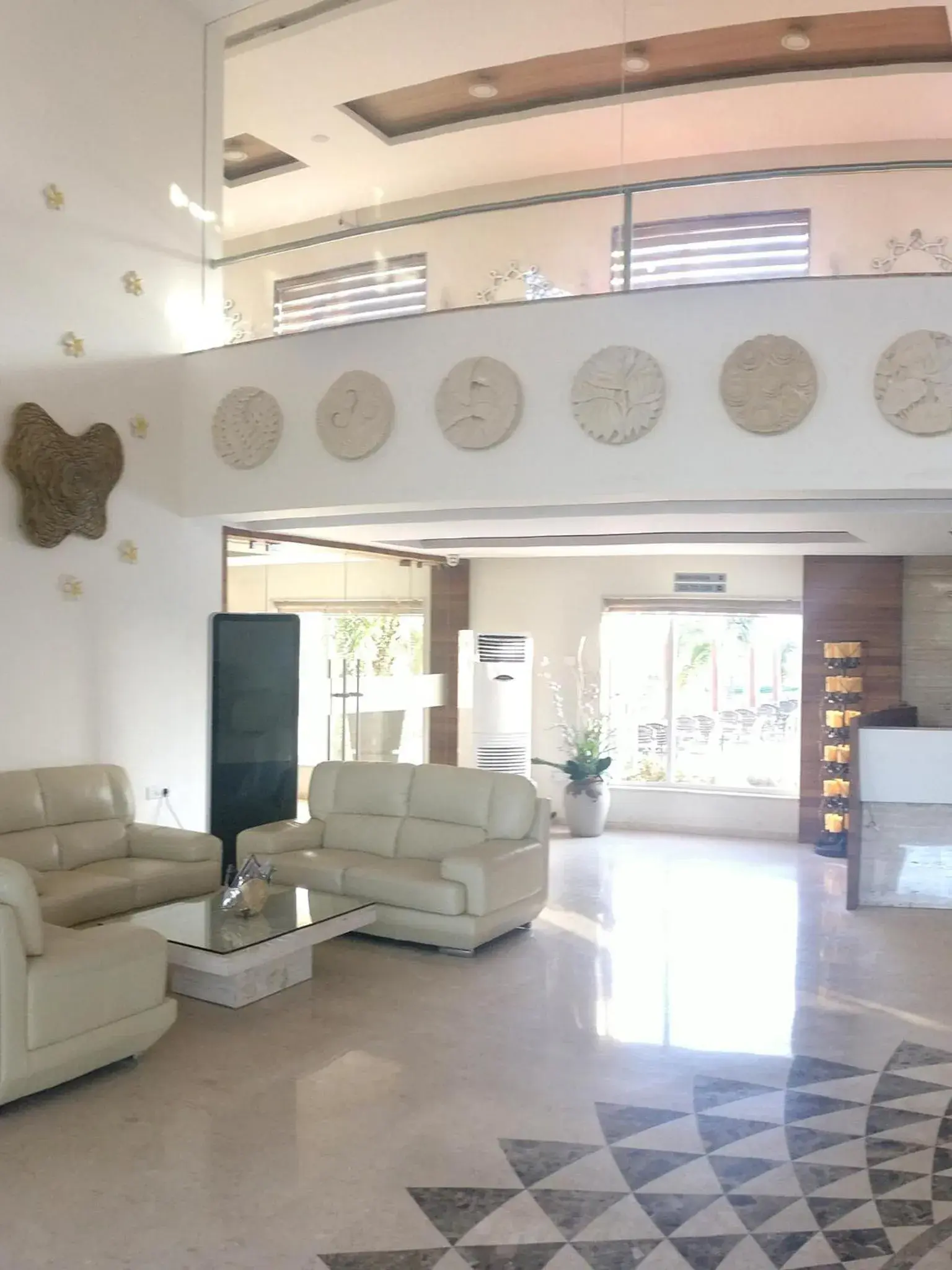 Lobby or reception in Club Mahindra Dwarka Lobby or reception in Club Mahindra Dwarka