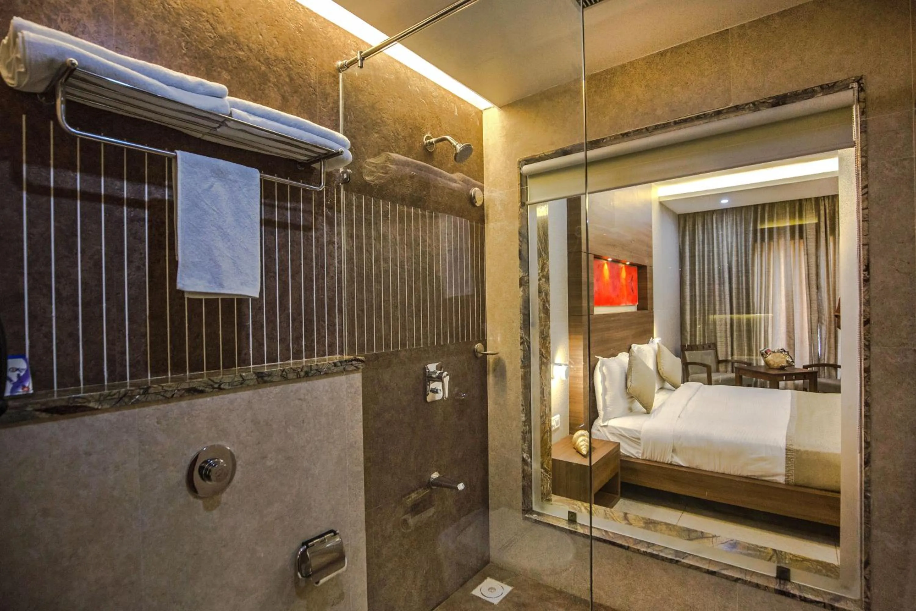 Bed in Club Mahindra Dwarka, Gujarat