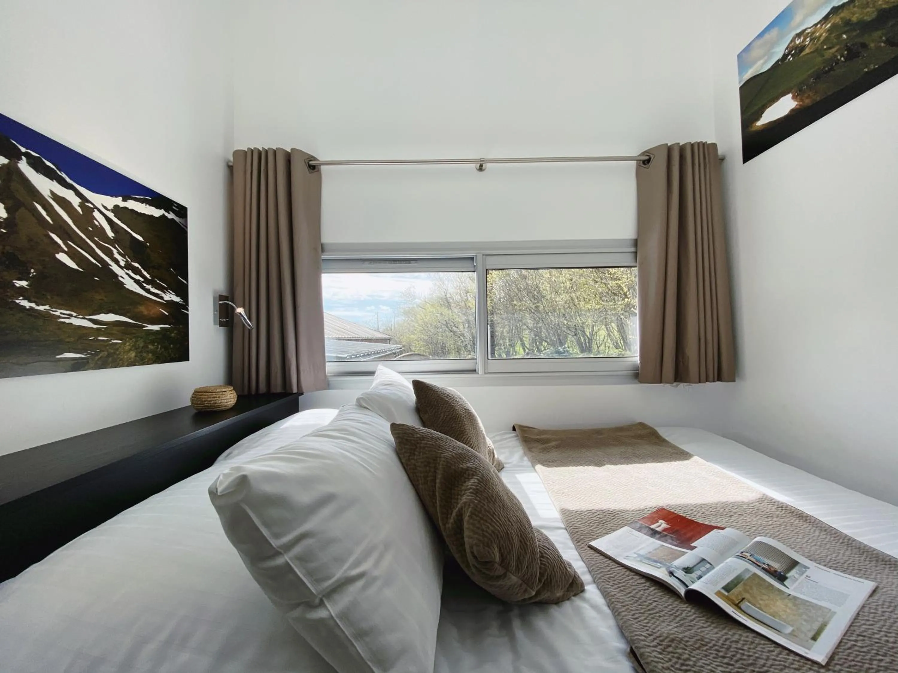 Bed in Aux 500 Diables Eco Lodge - Hotel