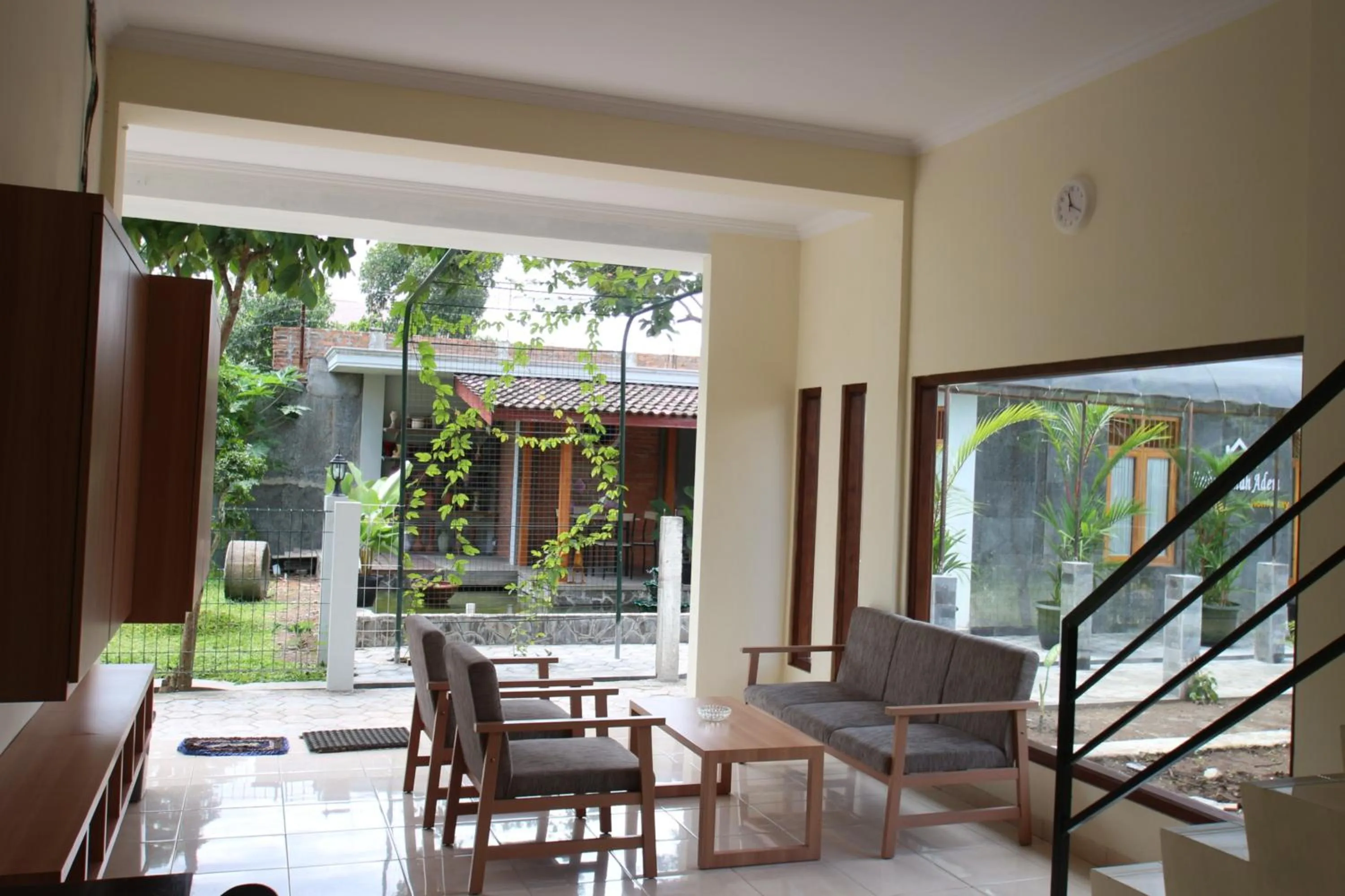 Seating area in Embe Joglo Homestay