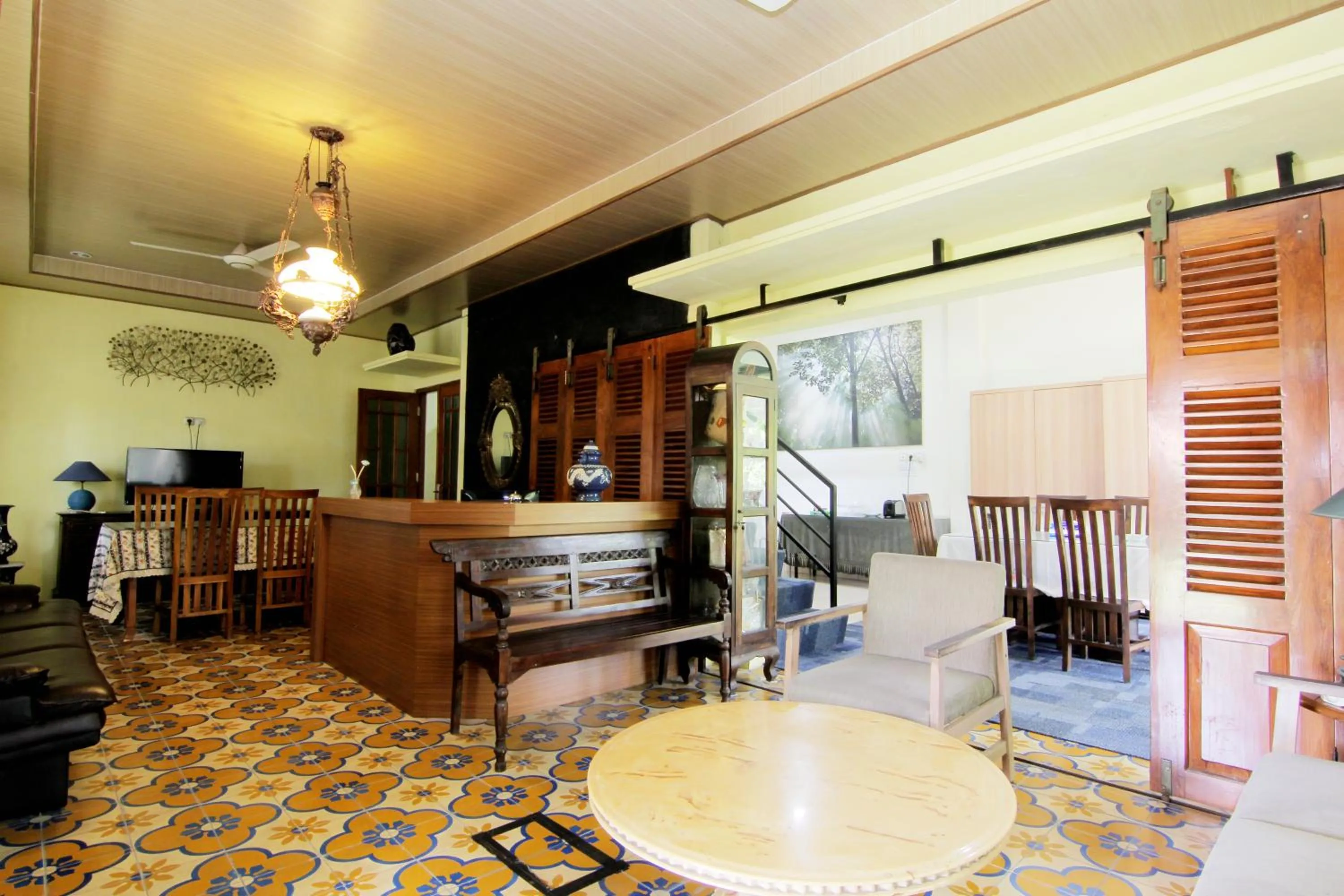 Lobby or reception in Embe Joglo Homestay