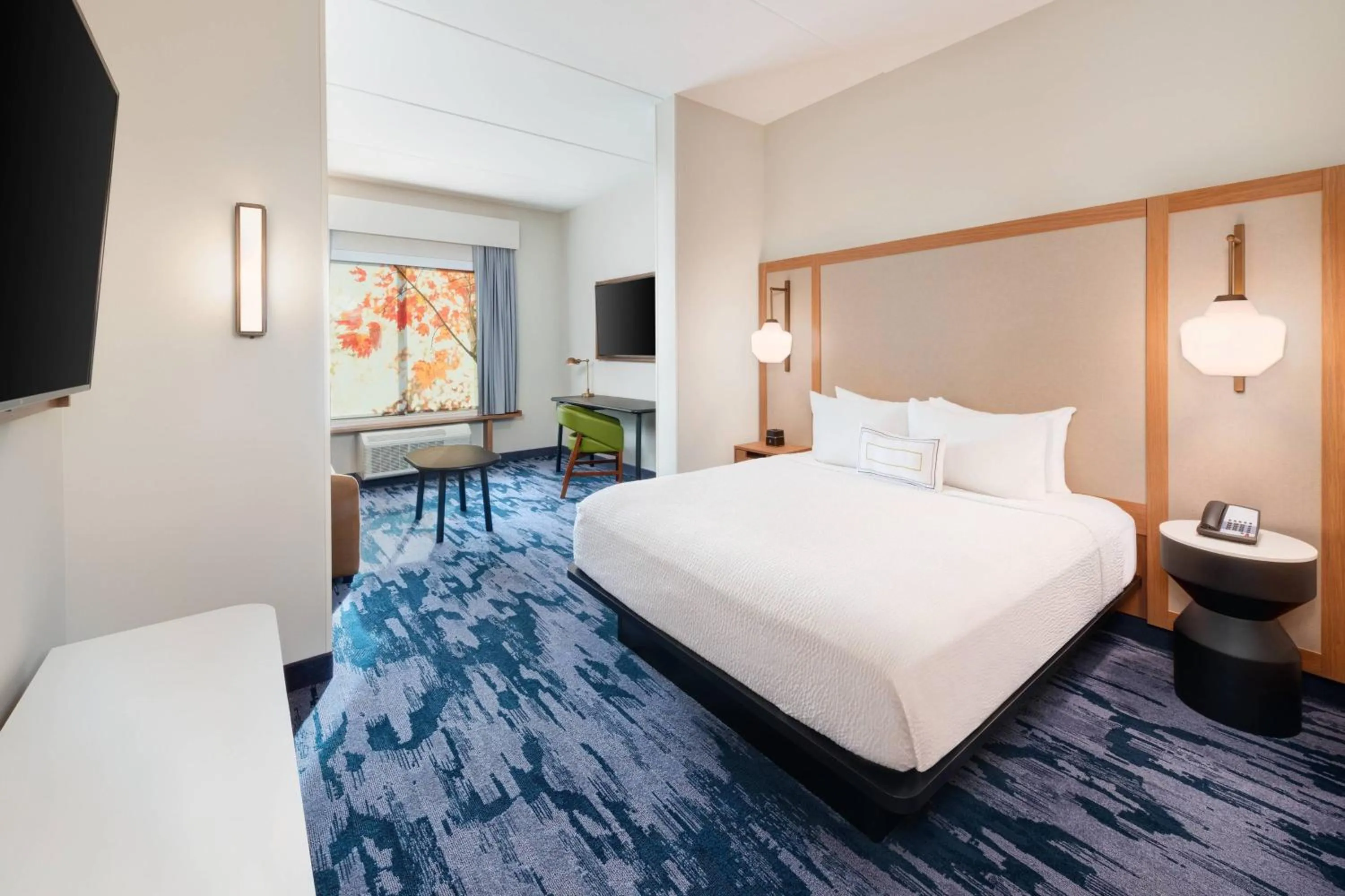 Photo of the whole room, Bed in Fairfield Inn & Suites Santee