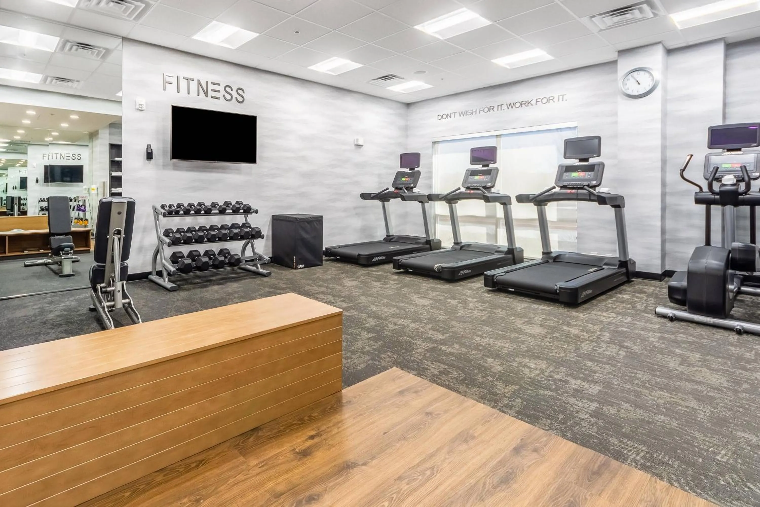 Fitness centre/facilities in Fairfield Inn & Suites Dallas Arlington South