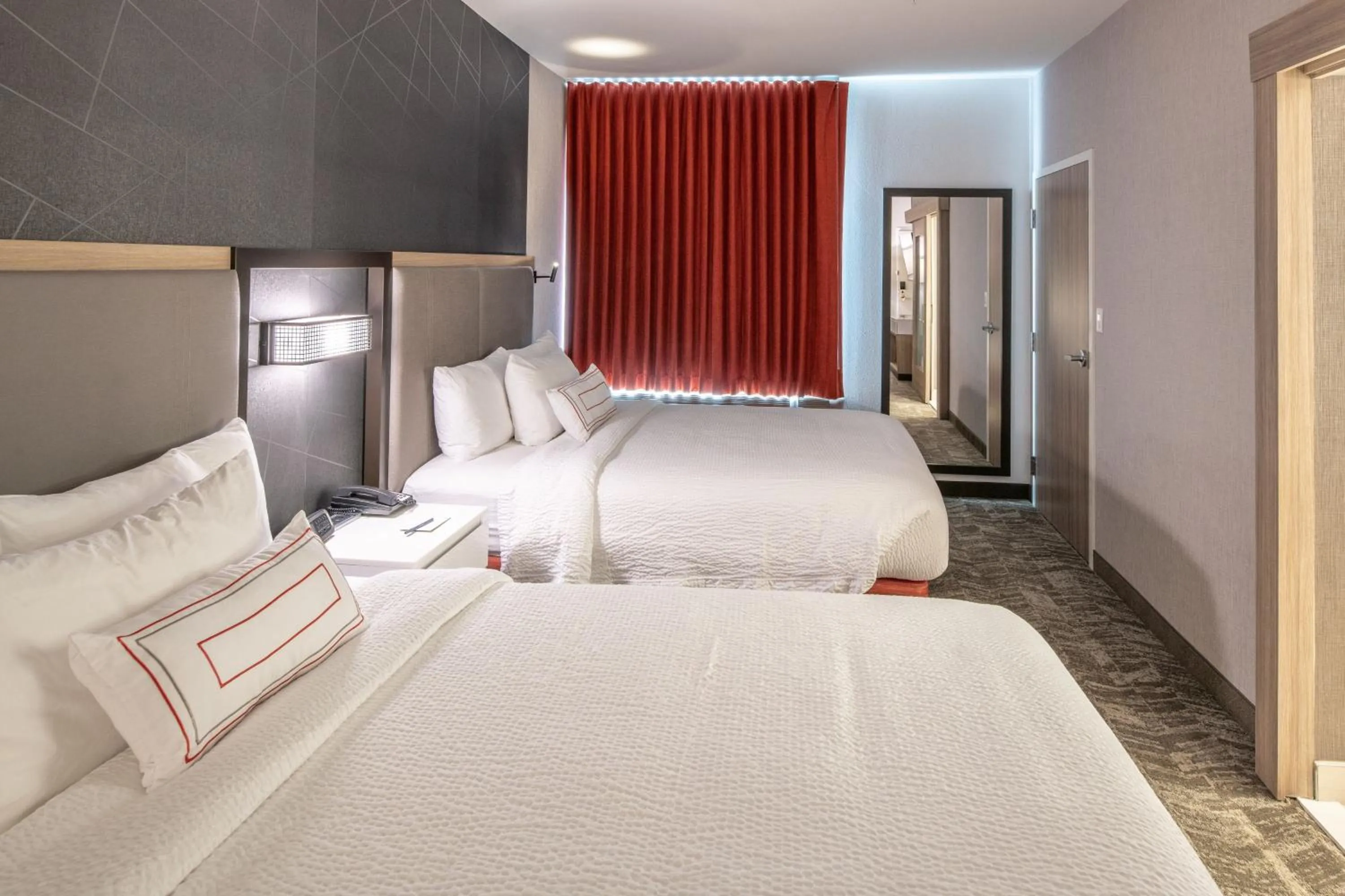 Photo of the whole room, Bed in SpringHill Suites Dallas Central Expressway