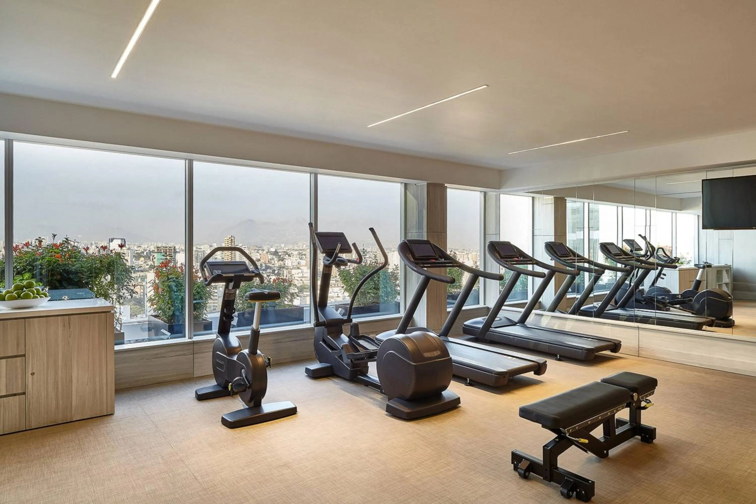 Fitness centre/facilities in AC Hotel by Marriott Lima Miraflores