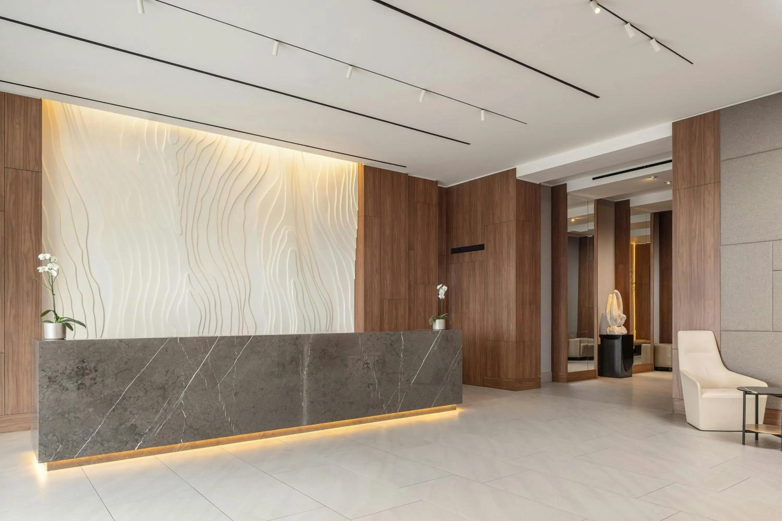 Lobby or reception in AC Hotel by Marriott Lima Miraflores