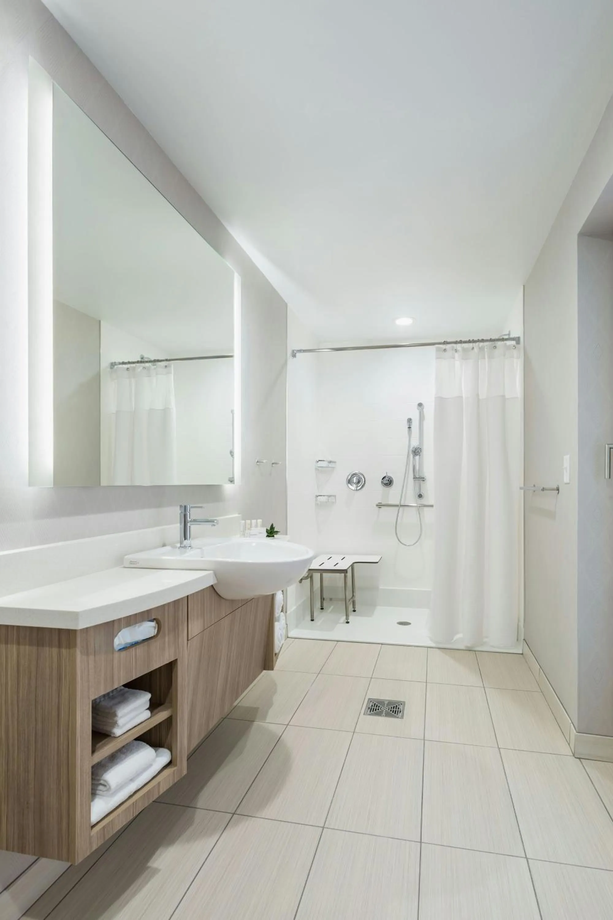 Bathroom in SpringHill Suites Madison