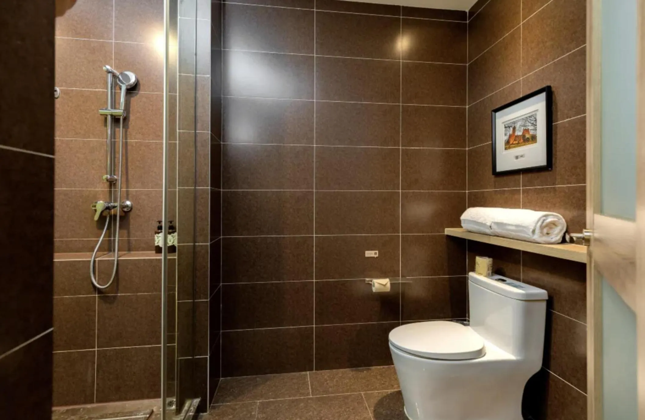 Toilet in Atour Hotel Shanghai Xinzhuang