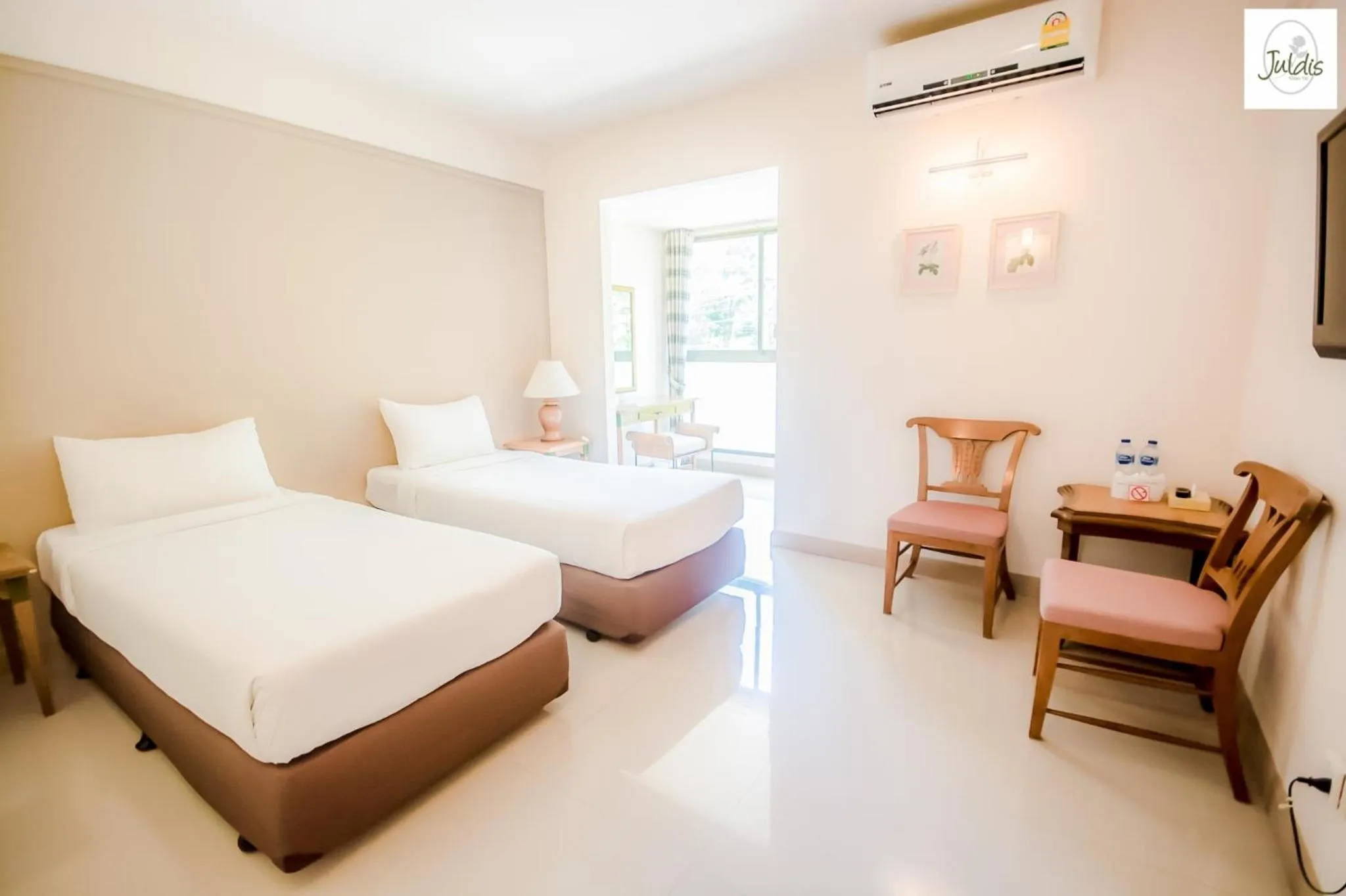 Bed in Juldis J2 Khao Yai Hotel - SHA and SHA Plus Certified