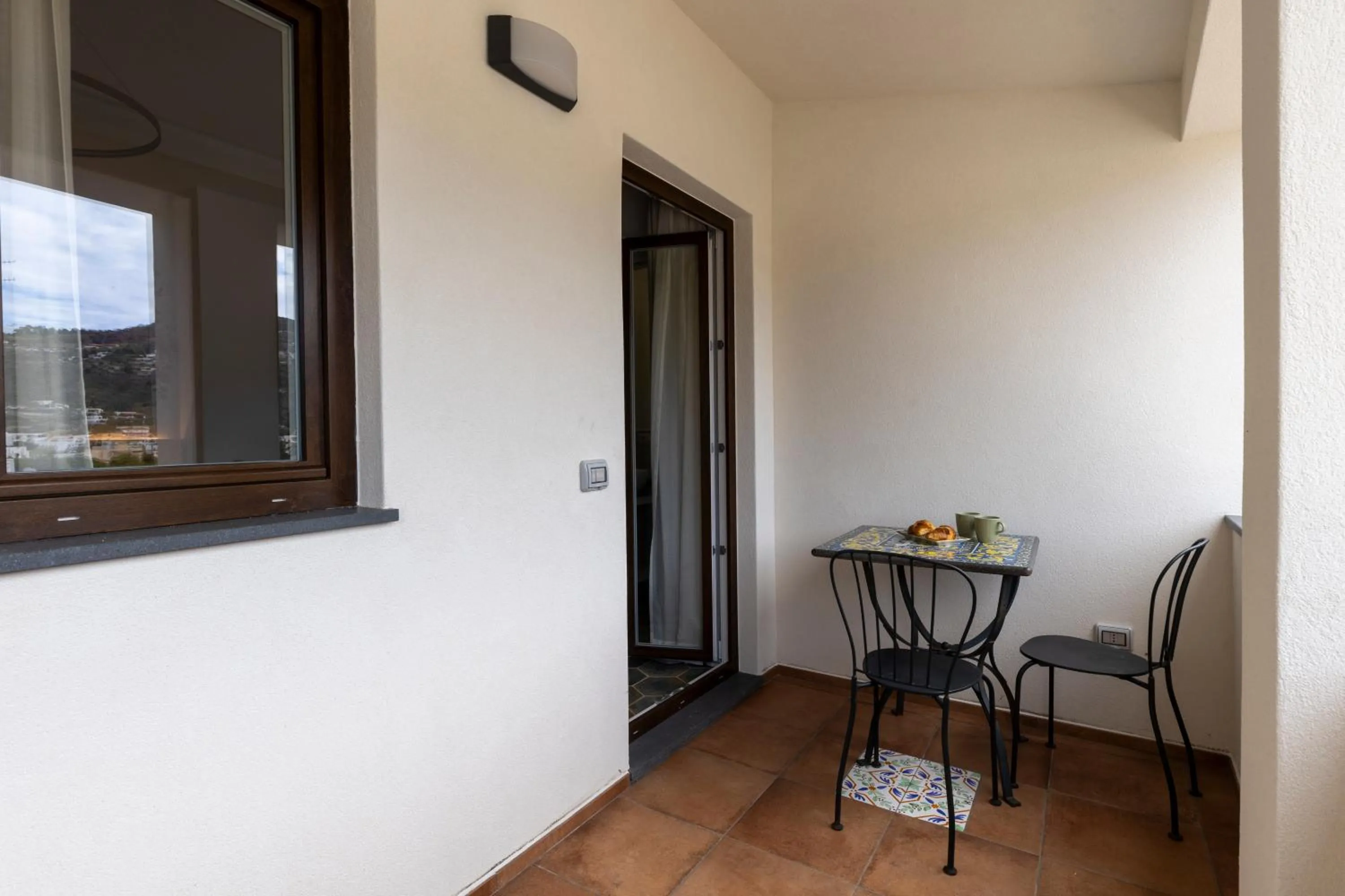 Balcony/Terrace in B&B Il Castello