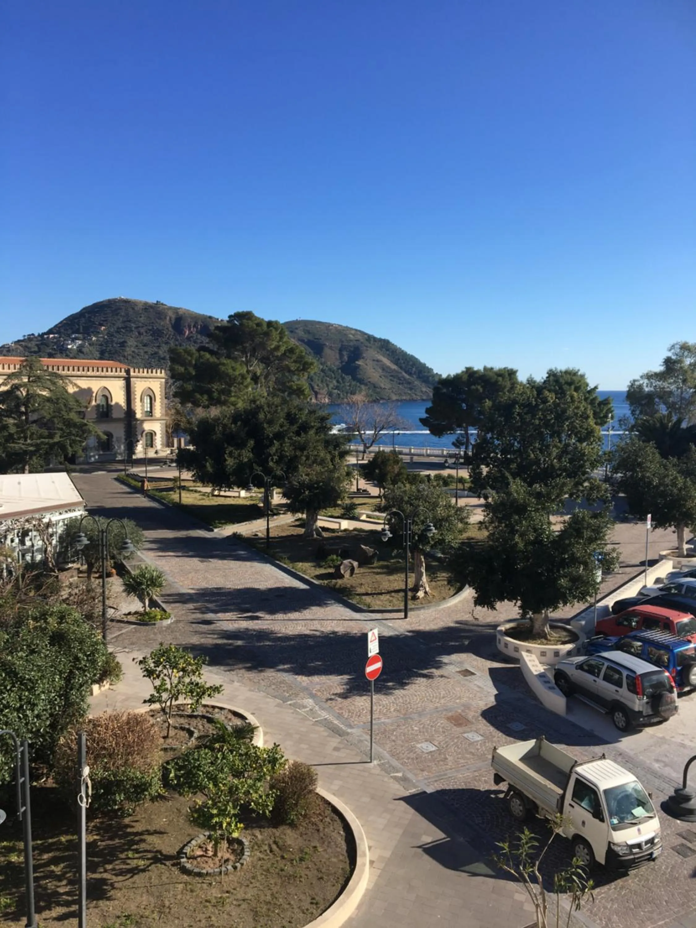 Sea view in B&B Il Castello