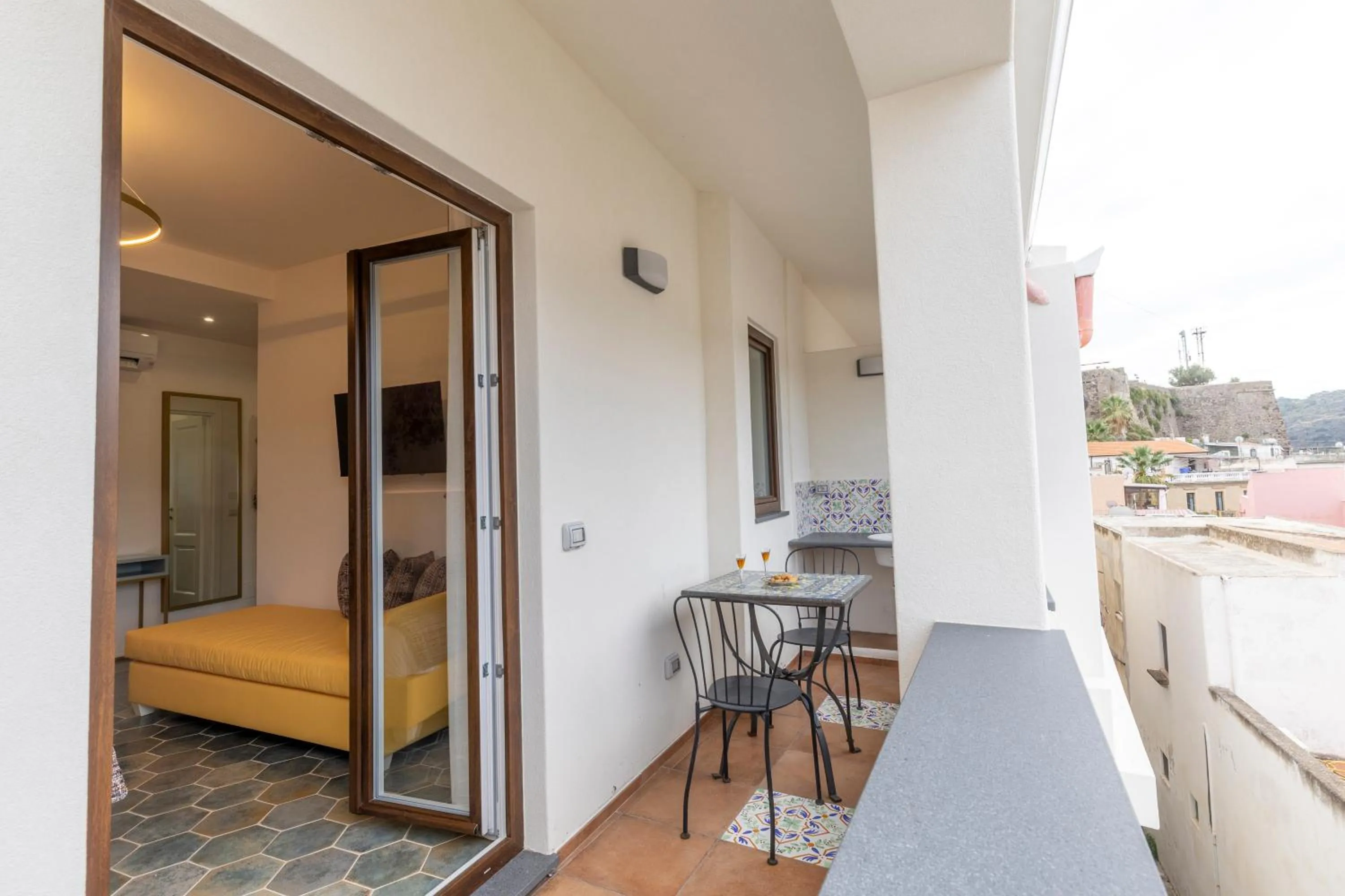 Balcony/Terrace in B&B Il Castello