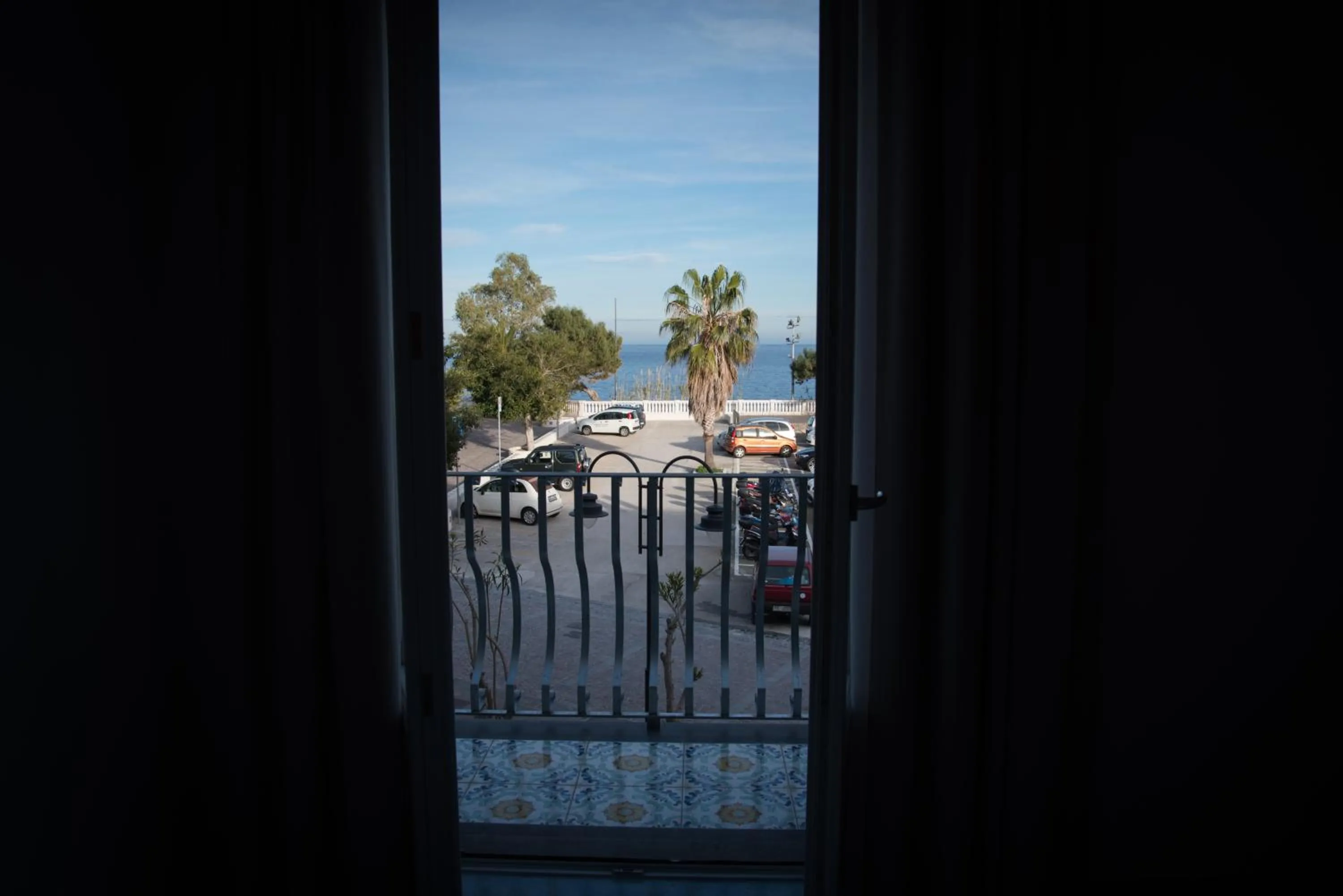 Sea view in B&B Il Castello