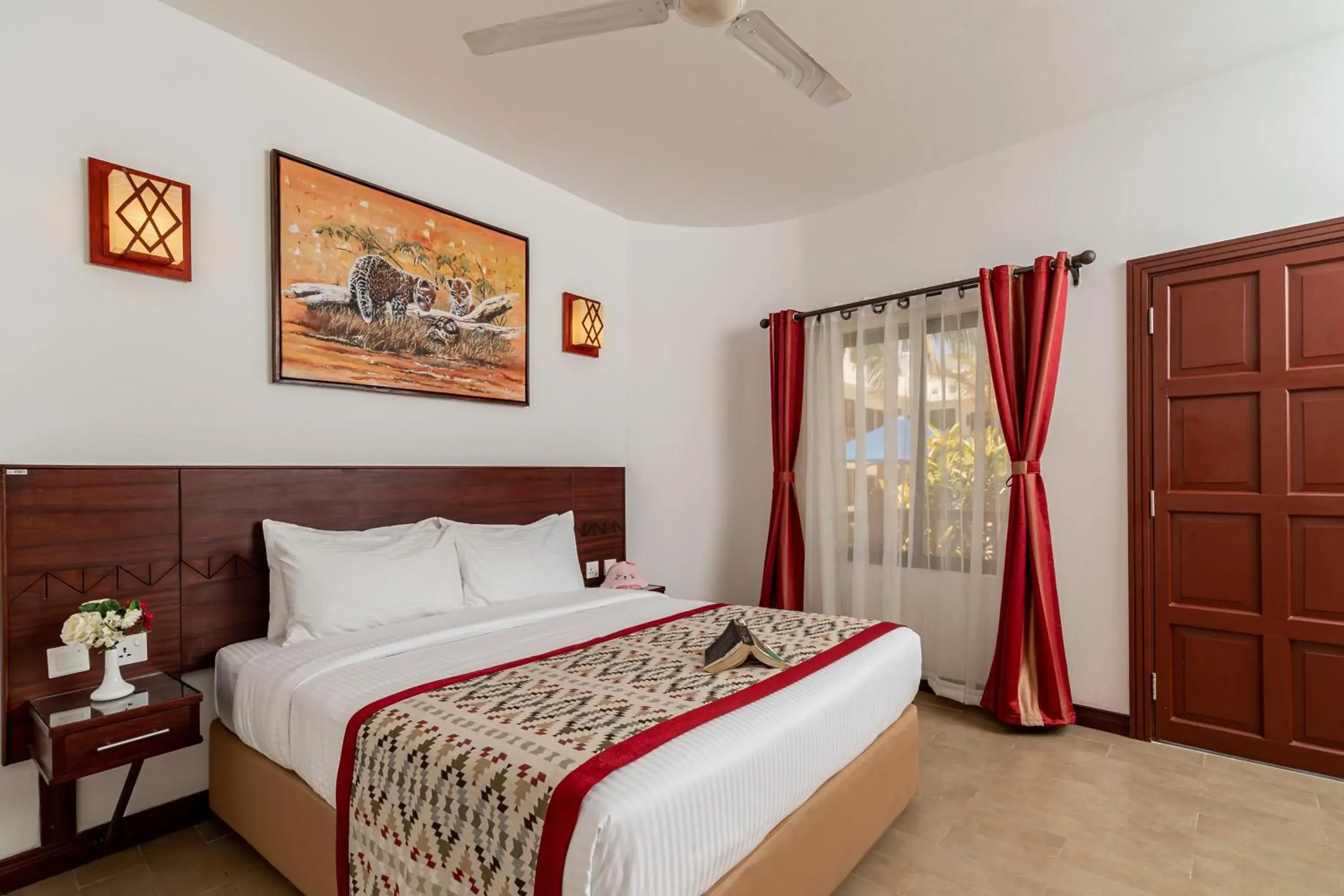 Bedroom, Bed in PrideInn Hotel Nyali Bedroom, Bed in PrideInn Hotel Nyali