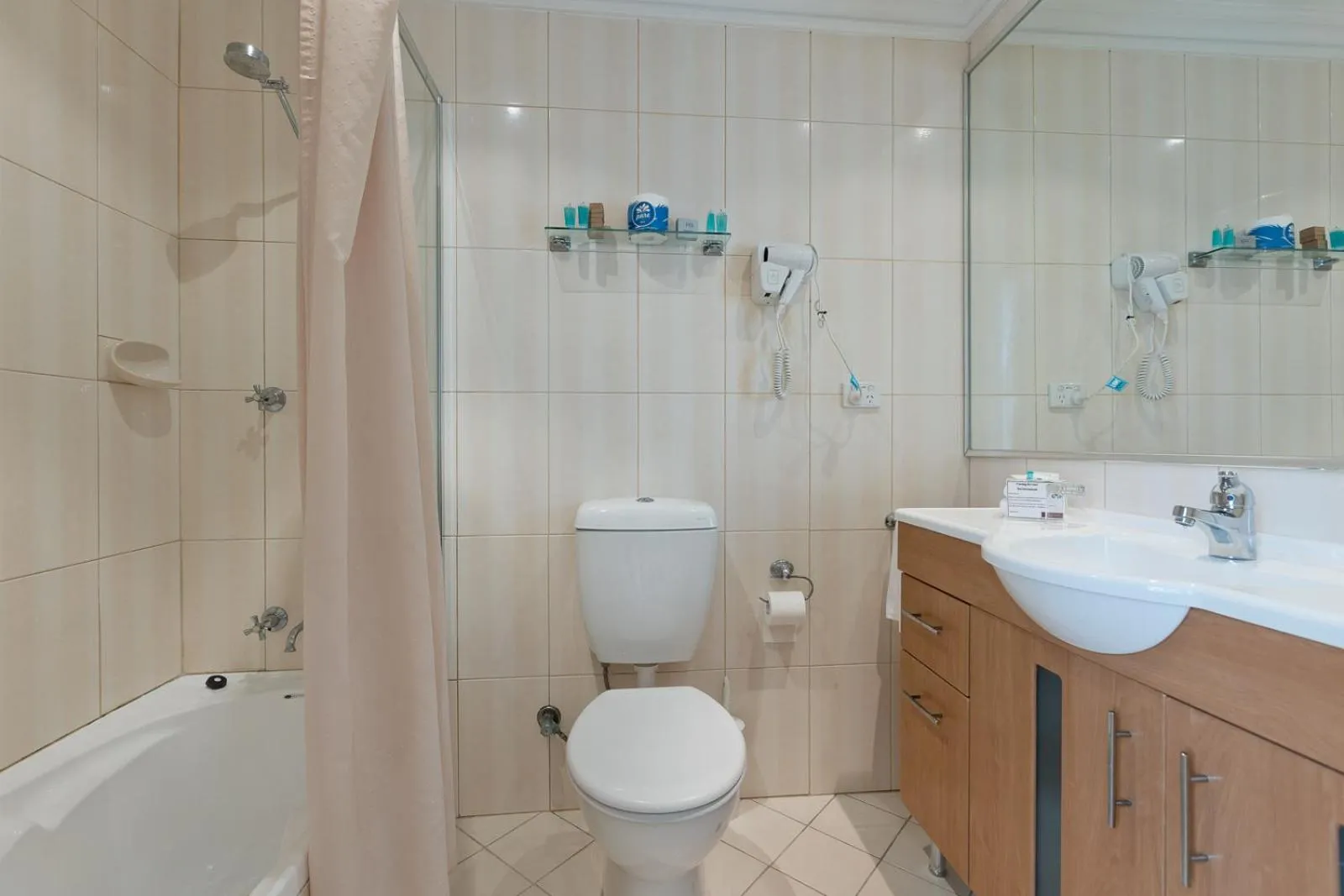 Bathroom in European Hotel