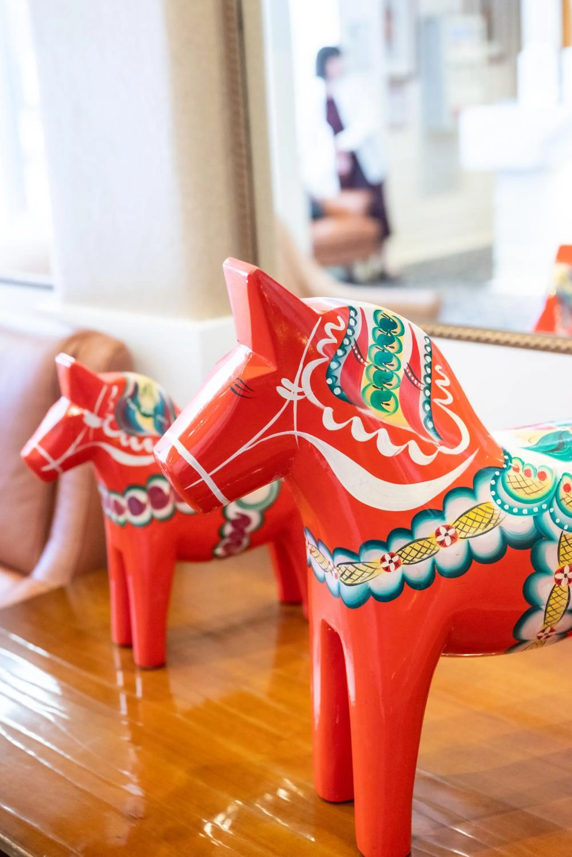 Lobby or reception in European Hotel