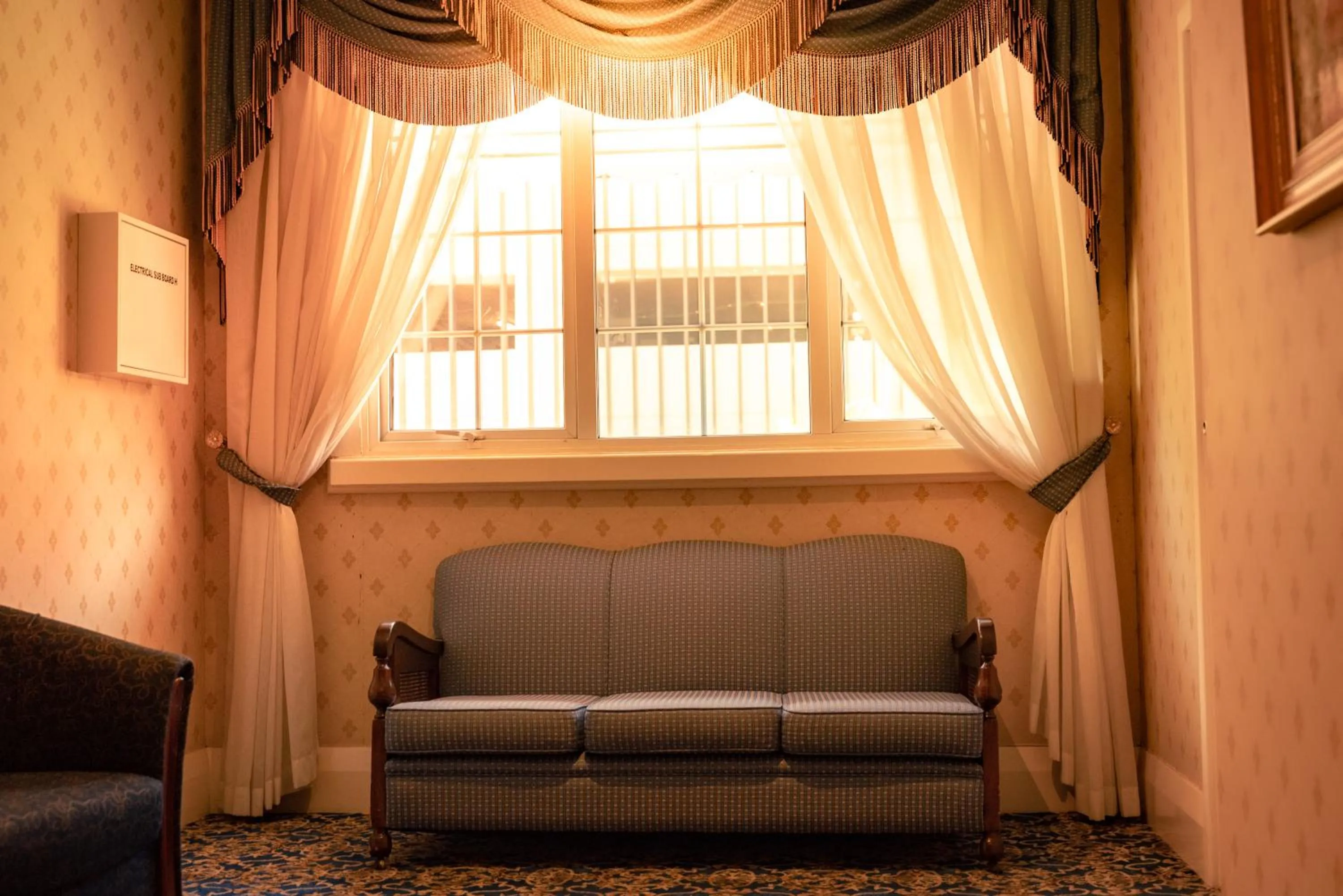 Lobby or reception in European Hotel