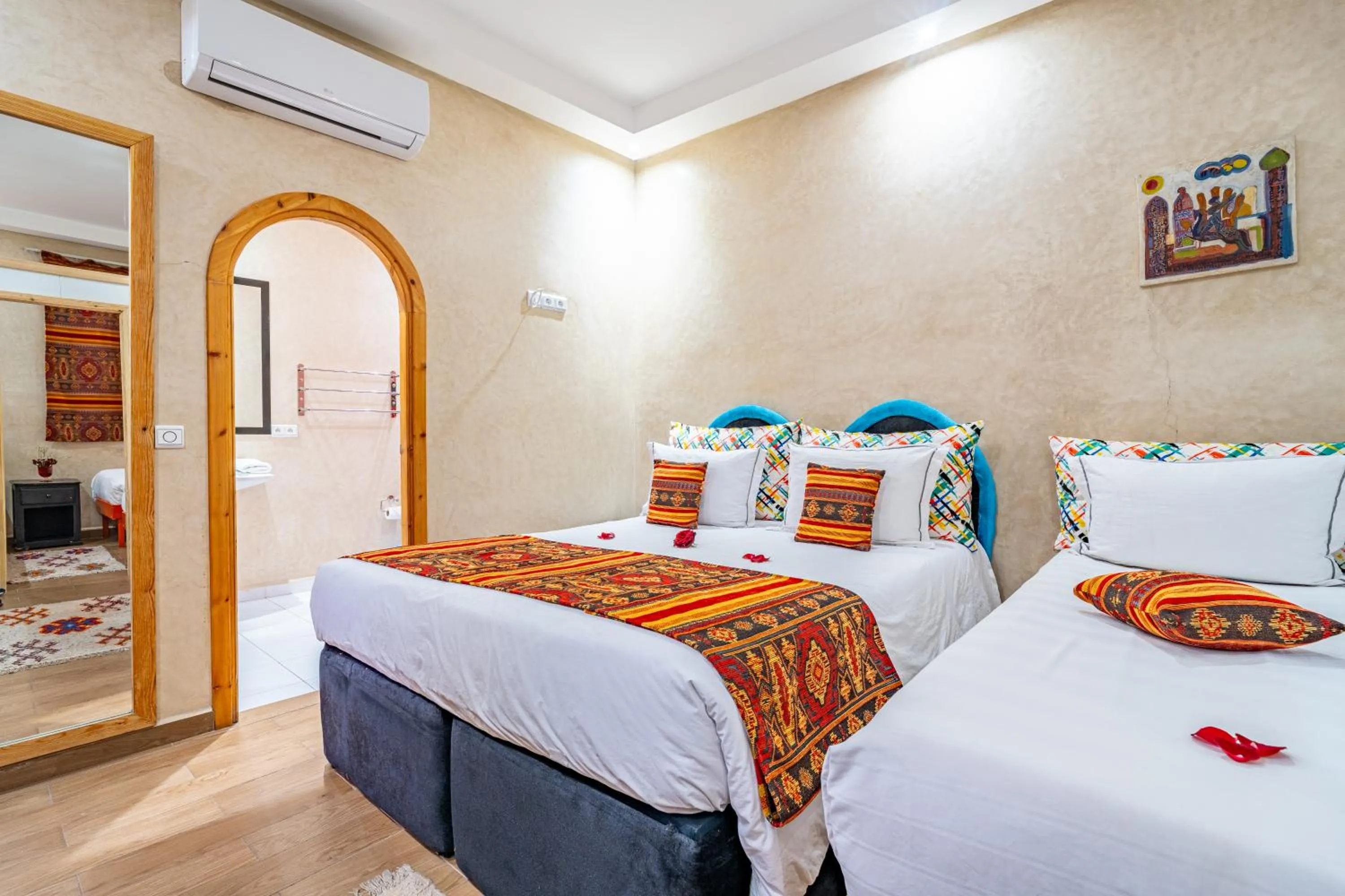 Bedroom, Bed in Maison KA