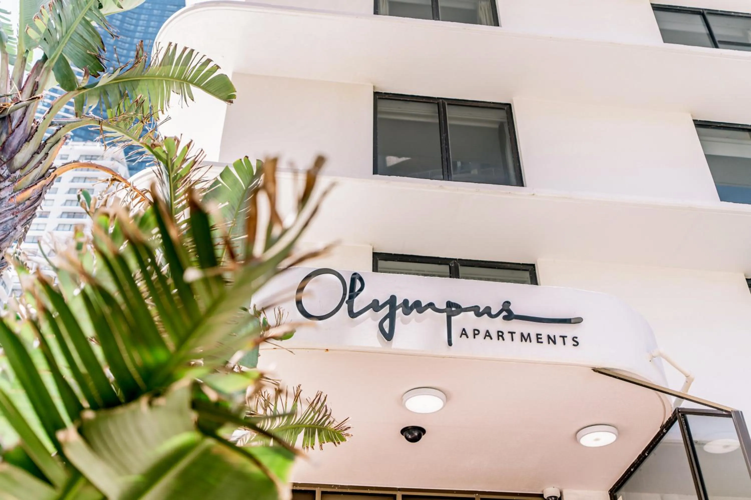 Property building in Olympus Beachfront Apartments