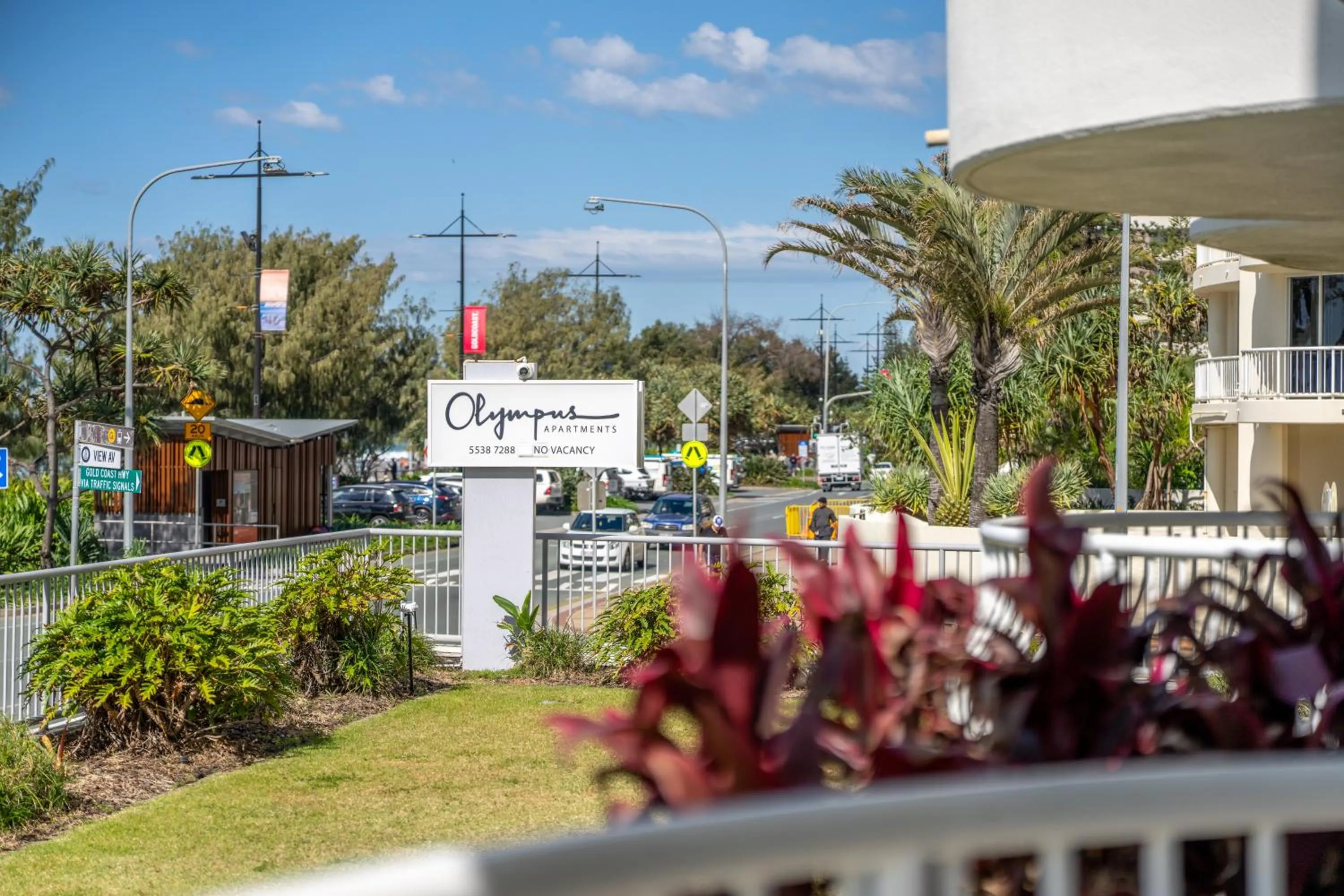 View (from property/room) in Olympus Beachfront Apartments