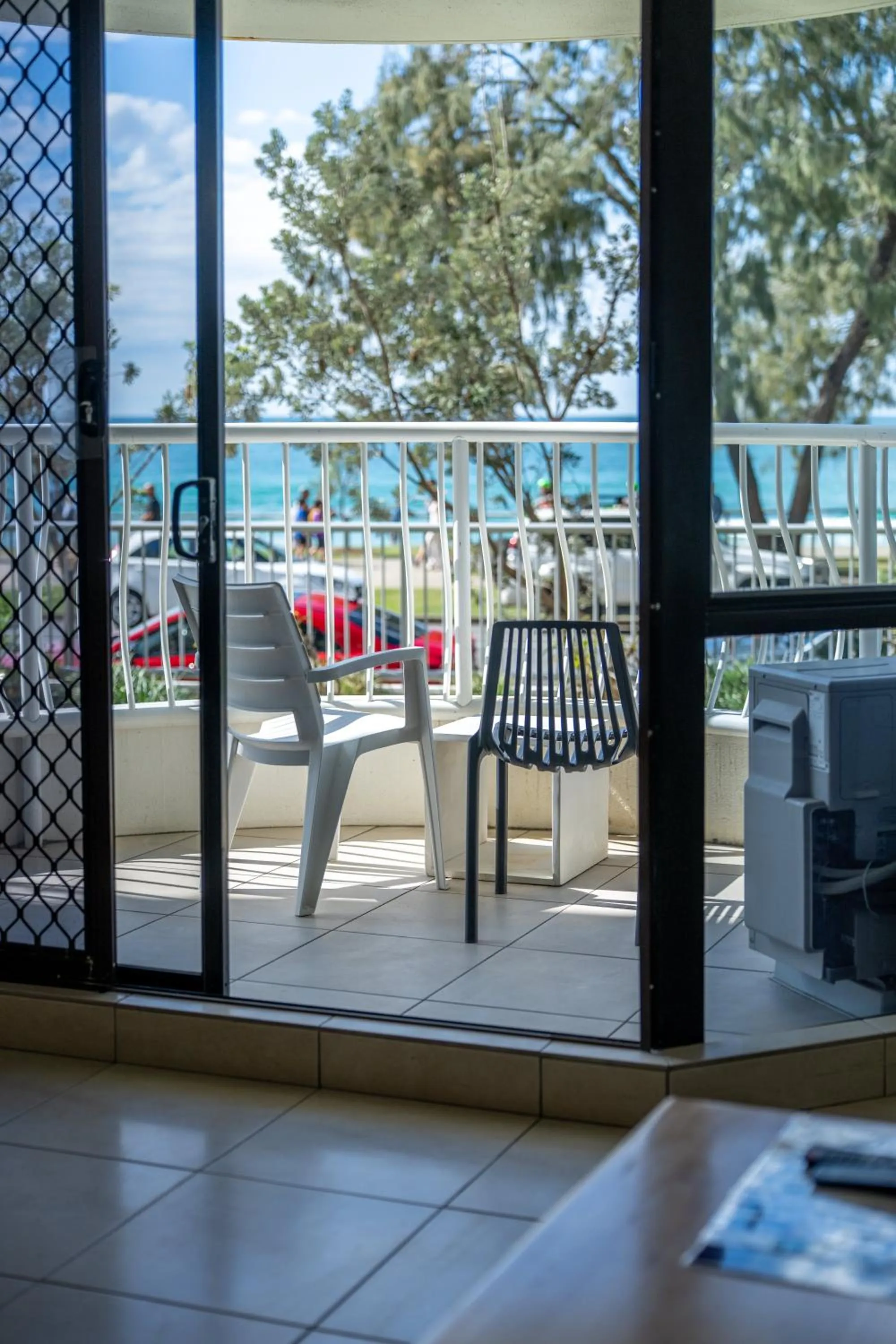 Balcony/Terrace in Olympus Beachfront Apartments