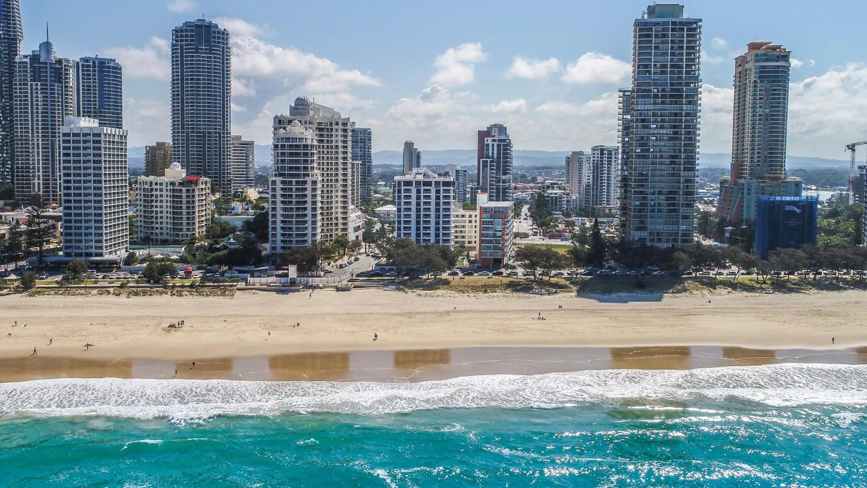 Beach in Olympus Beachfront Apartments