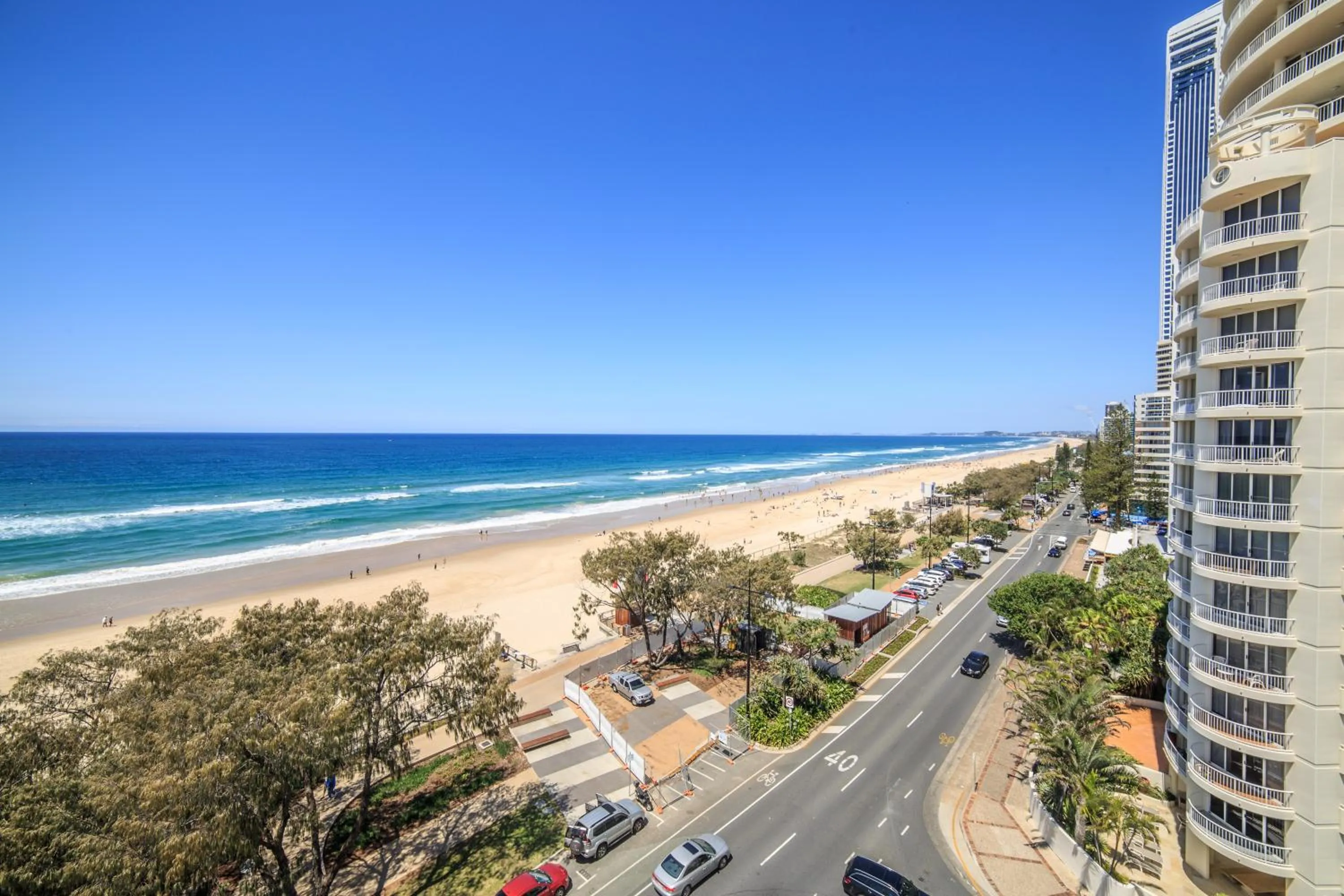 Sea view in Olympus Beachfront Apartments