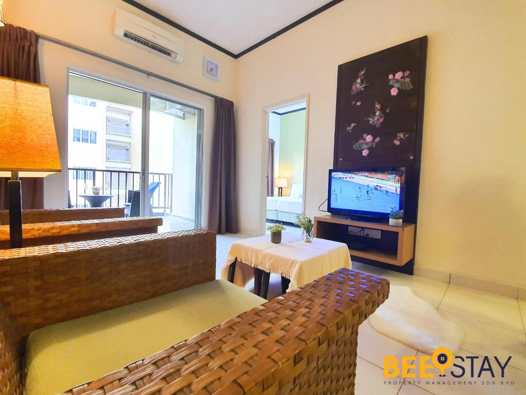 Bed in Gold Coast Morib Studio l Apartment I Penthouse