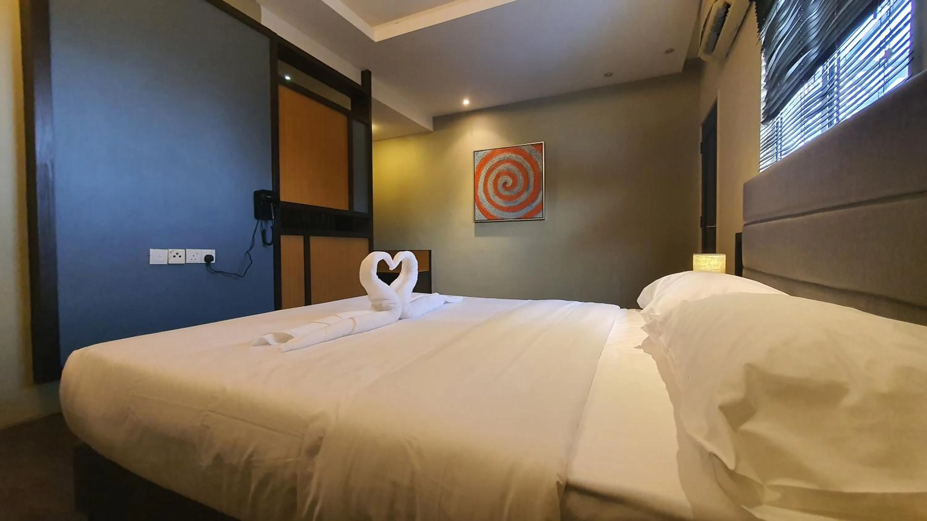 Bed in Gold Coast Morib Studio l Apartment I Penthouse